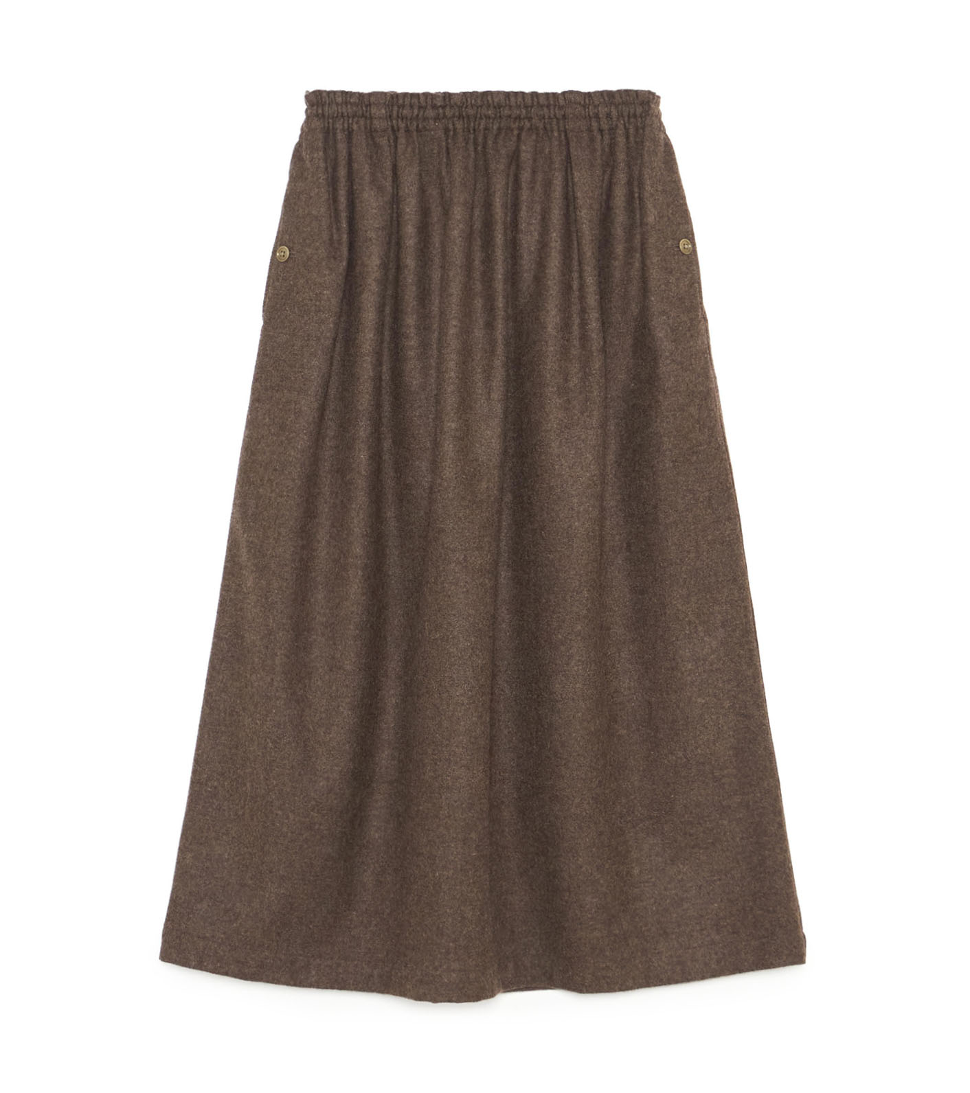 Wool Nylon Melton Skirt