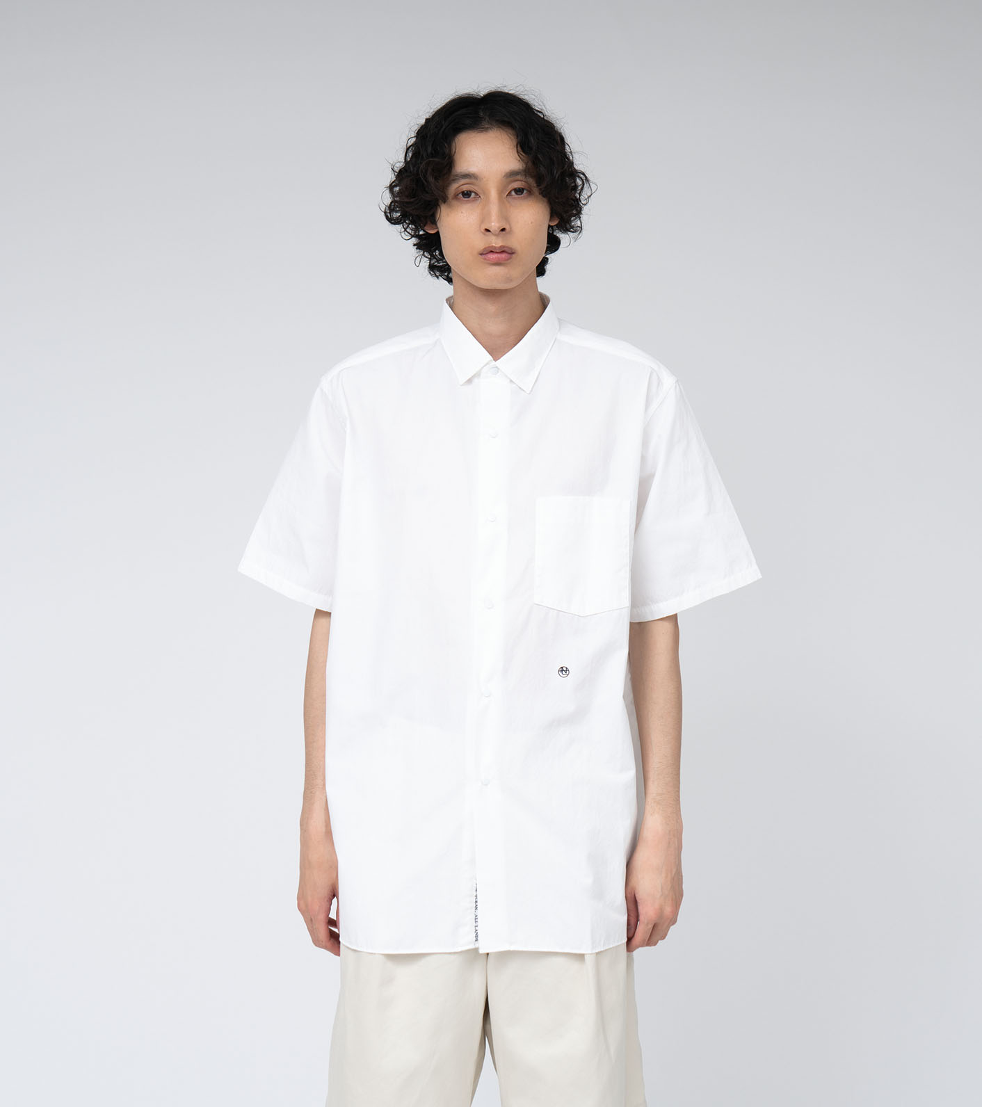 Regular Collar Wind S/S Shirt