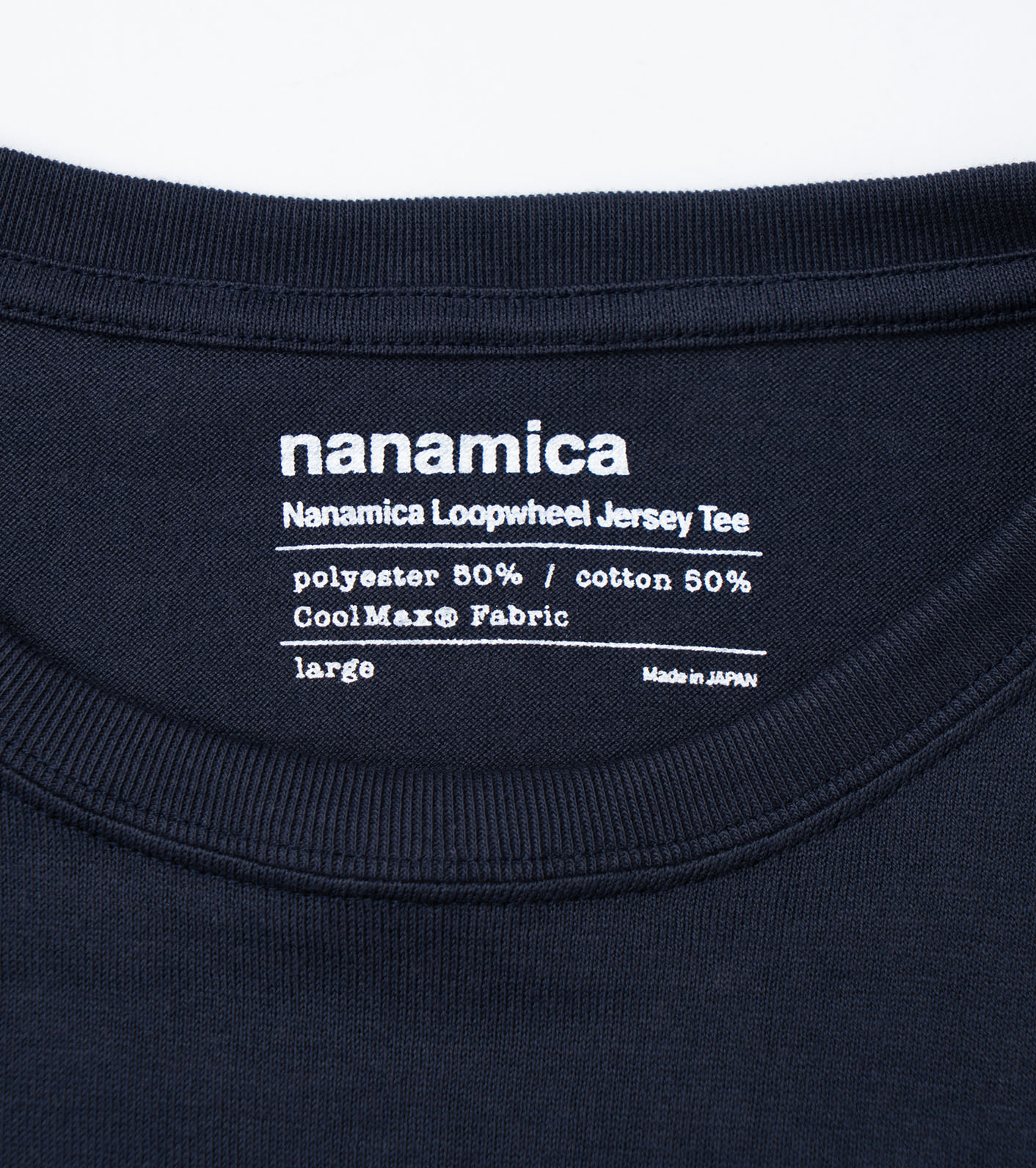 nanamica Loopwheel COOLMAX Jersey Tee