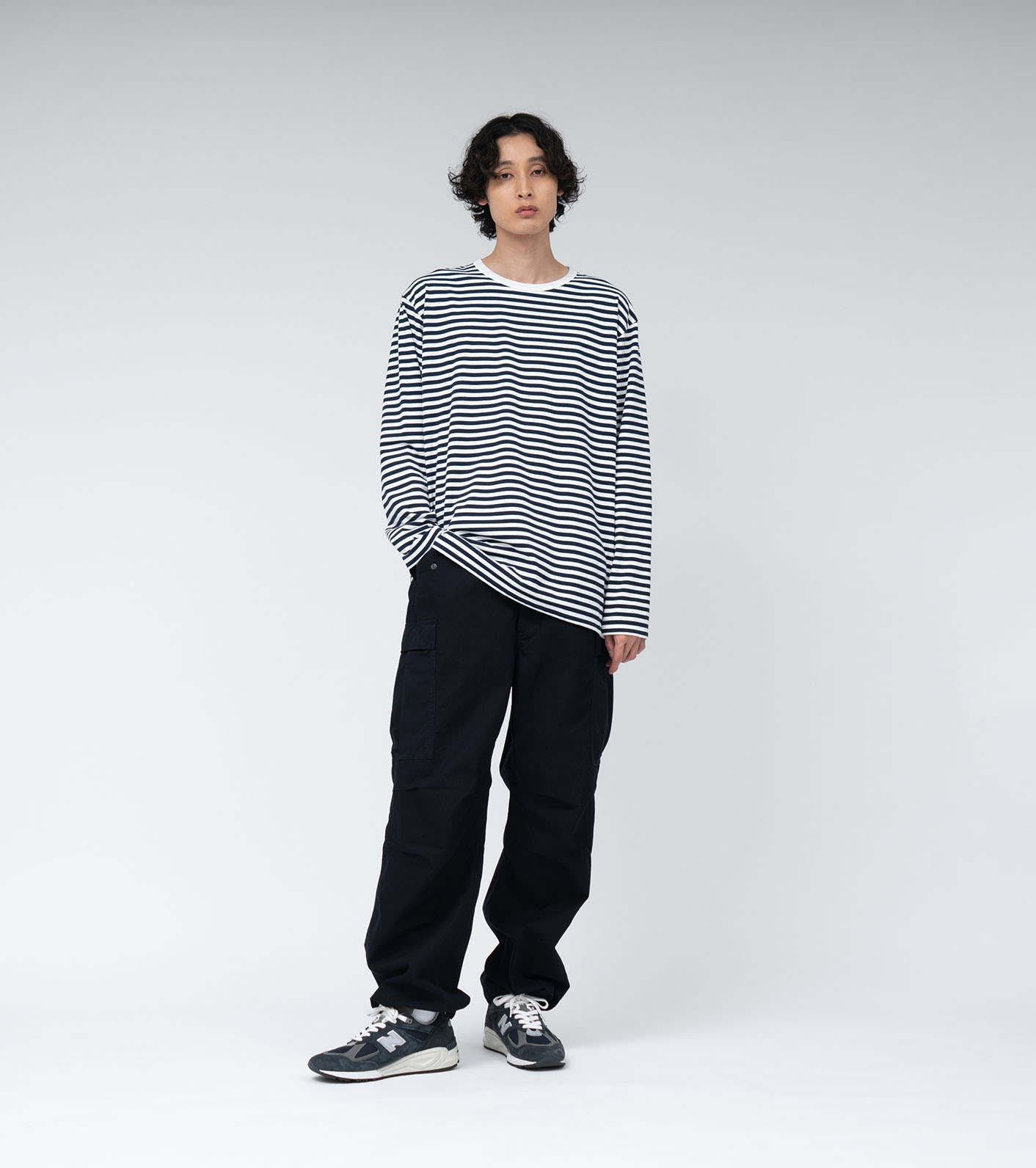 COOLMAX Stripe Jersey L/S Tee