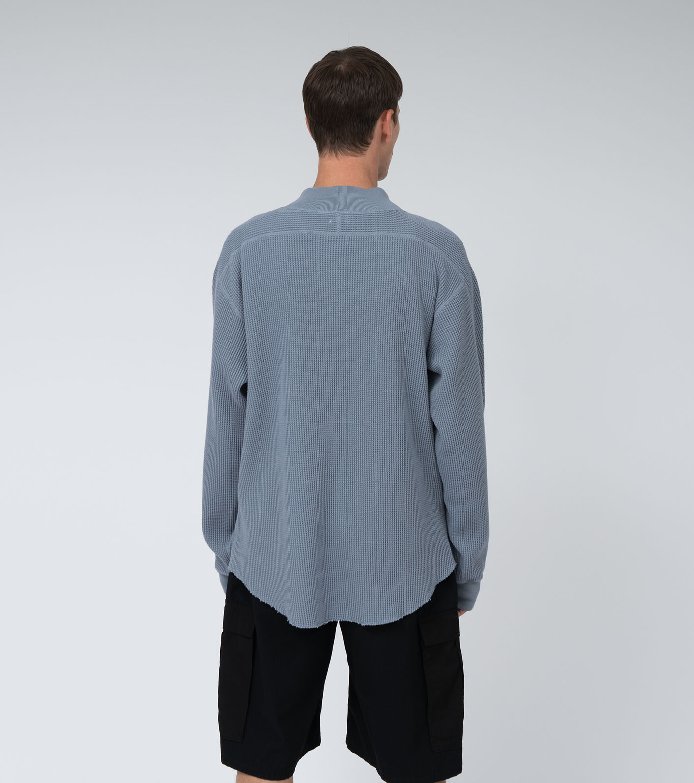 Mock Neck Thermal Sweat