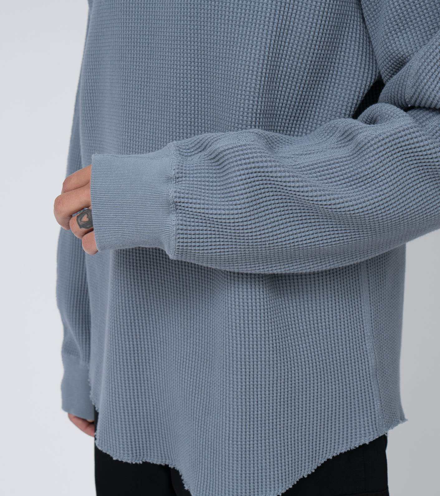 Mock Neck Thermal Sweat