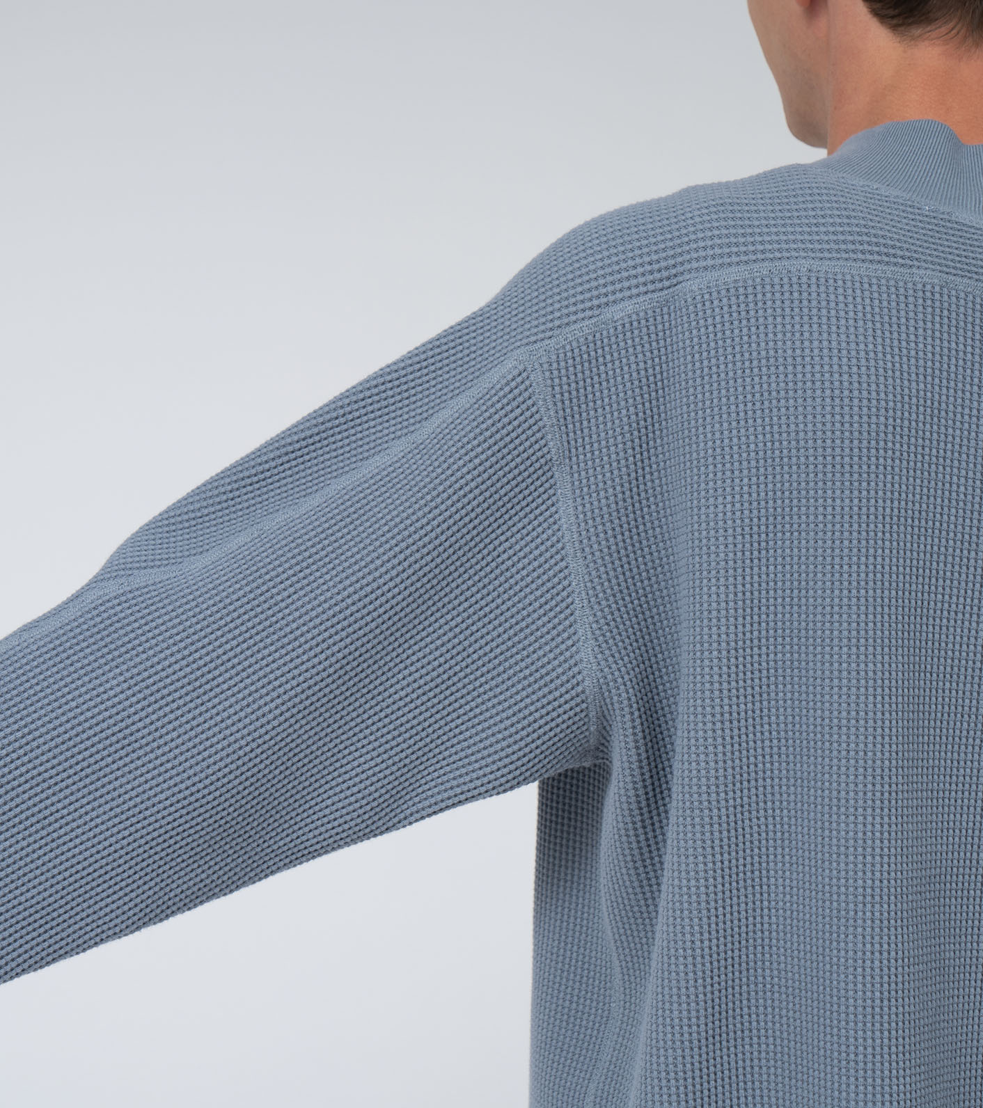 Mock Neck Thermal Sweat
