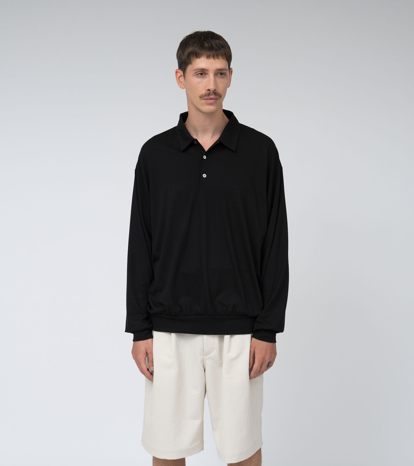 Wool L/S Polo