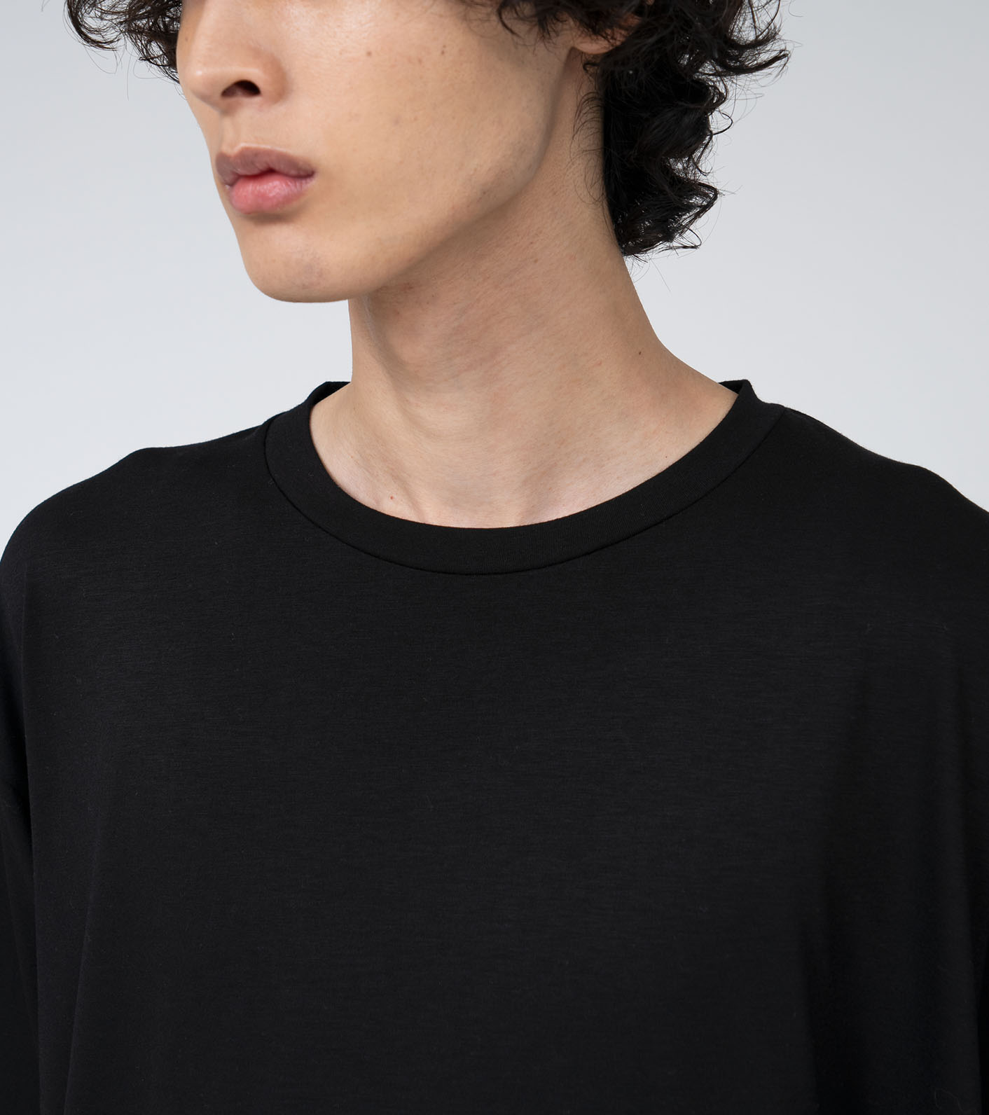 Wool Crew Neck Tee