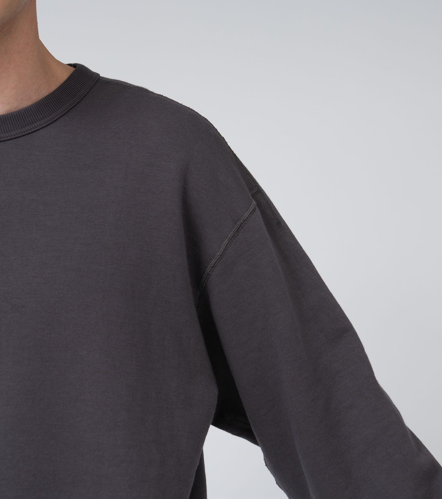 Reversible Crew Neck Sweat