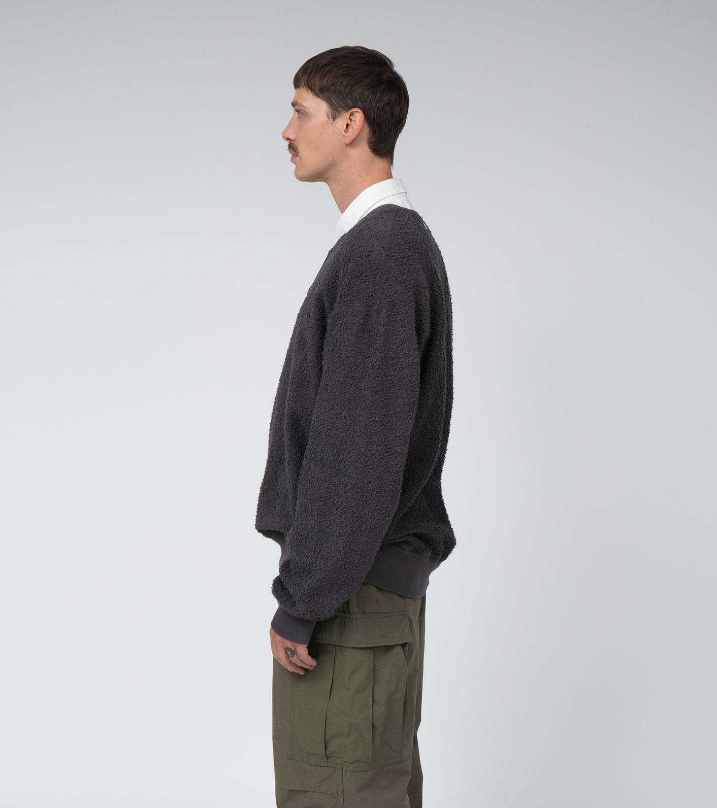 Reversible Half Zip Sweat
