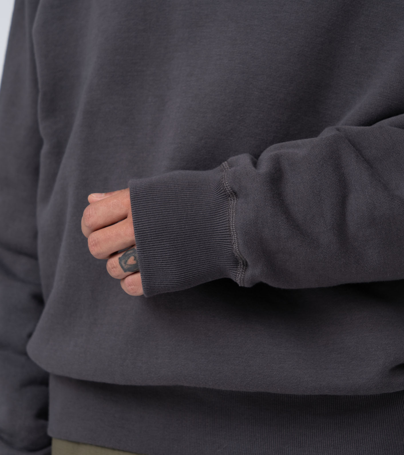 Reversible Half Zip Sweat