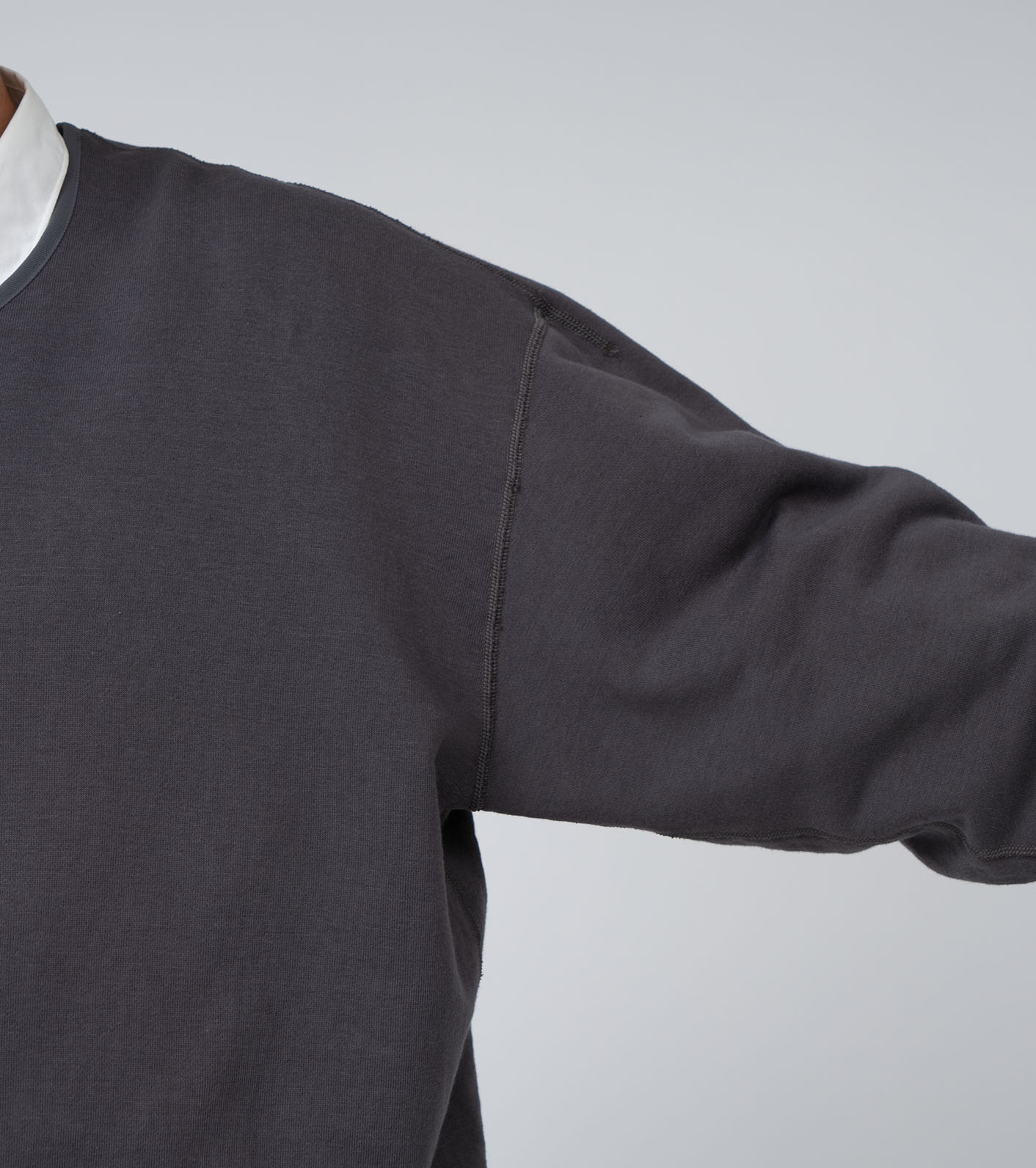 Reversible Half Zip Sweat