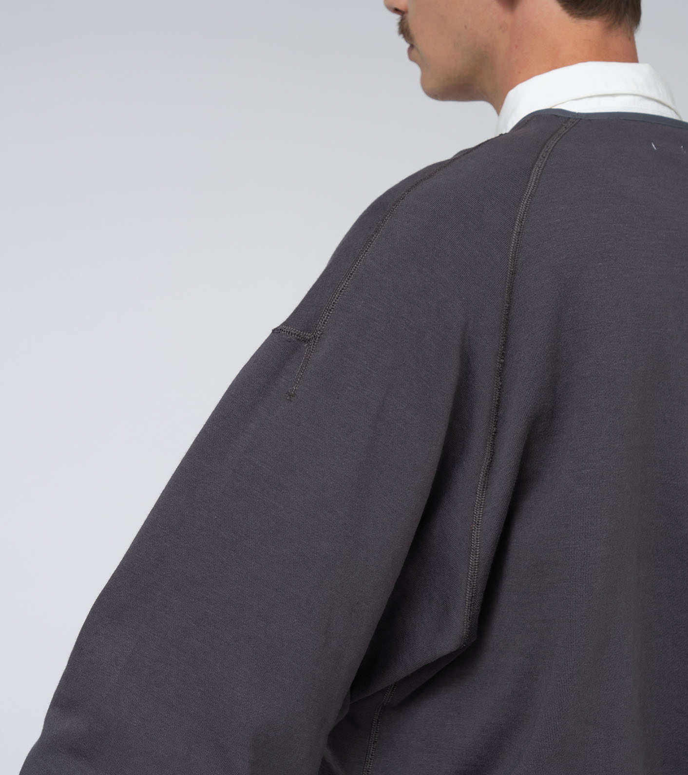 Reversible Half Zip Sweat