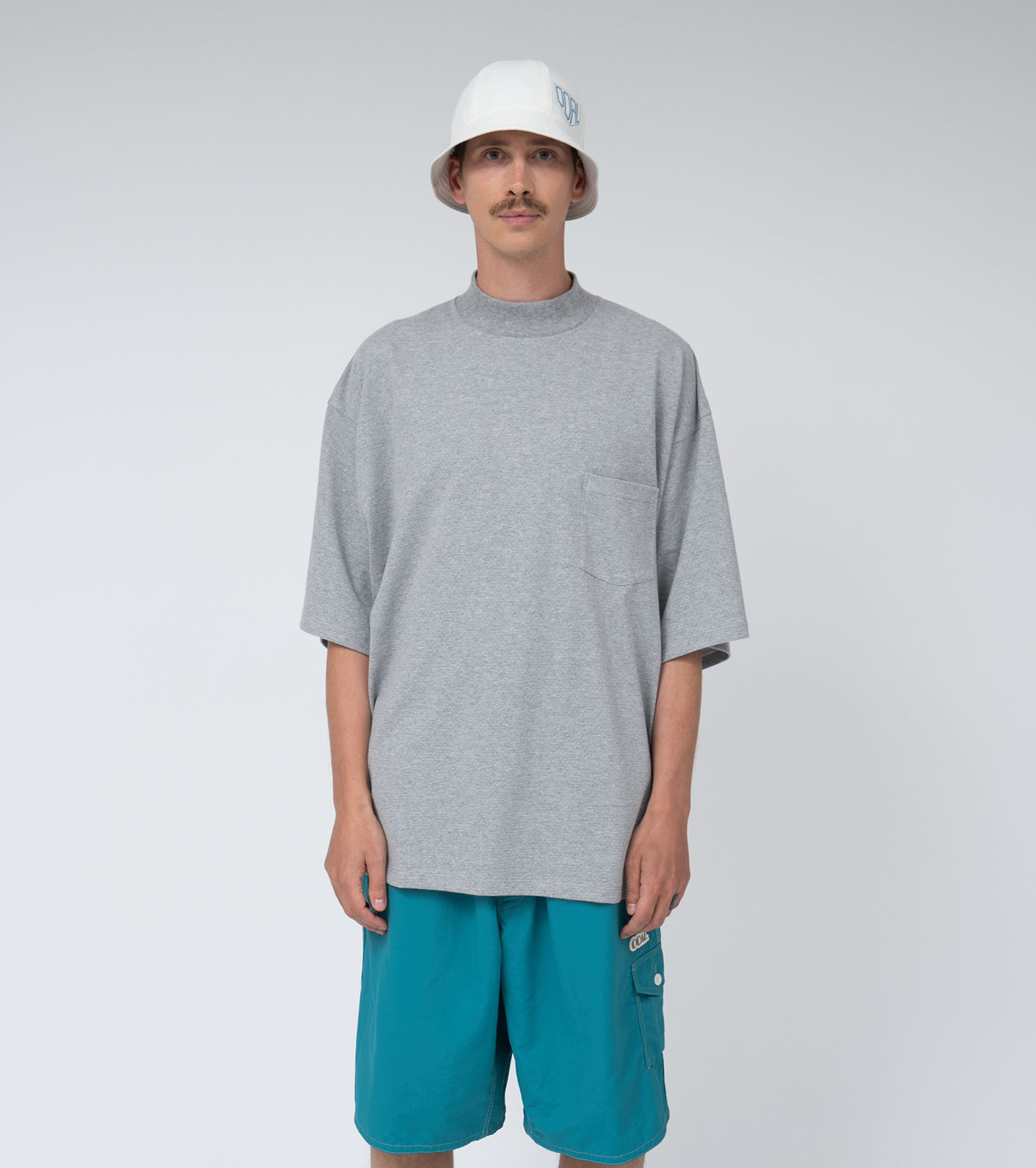 Mock Neck Tee
