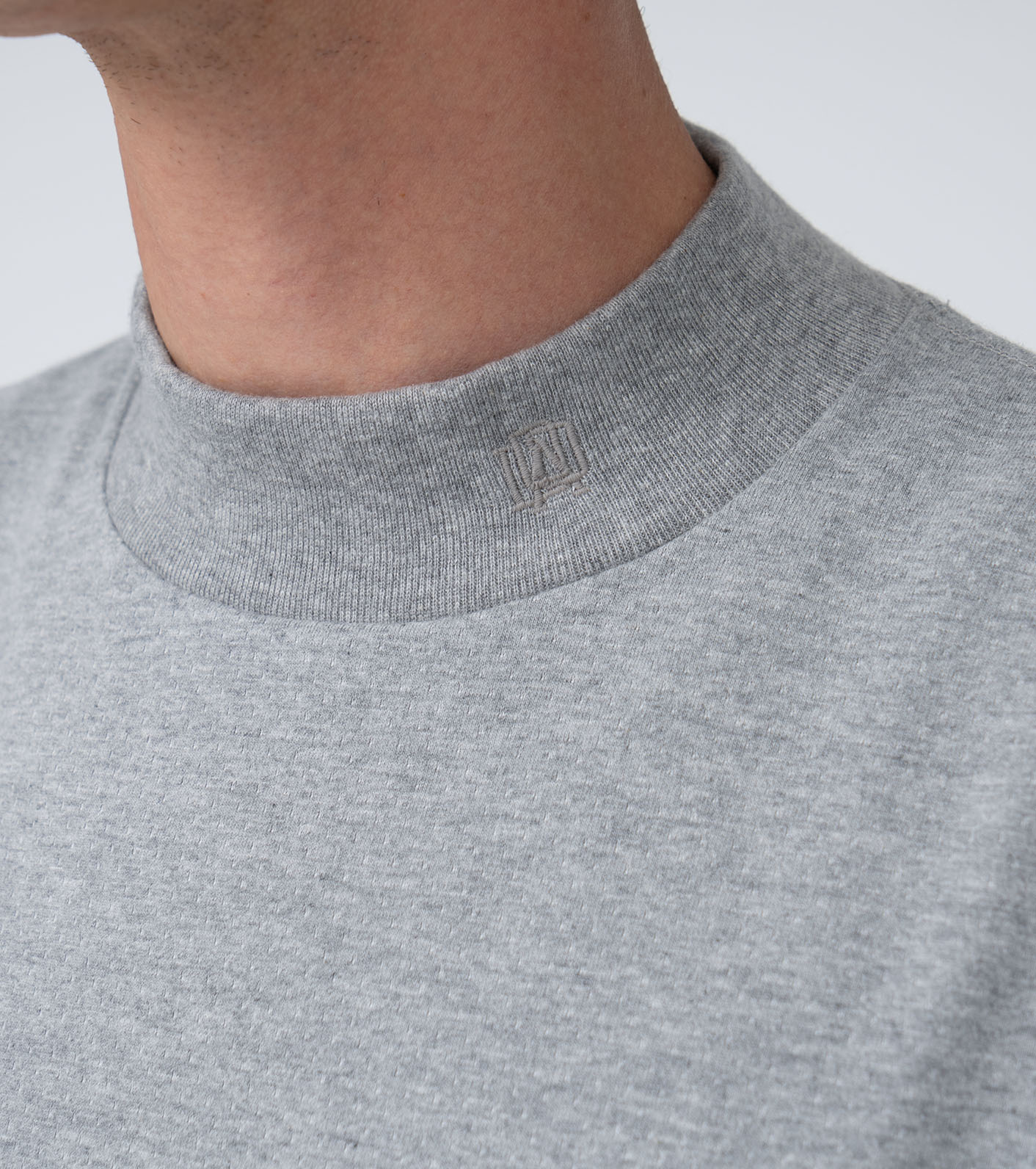 Mock Neck Tee
