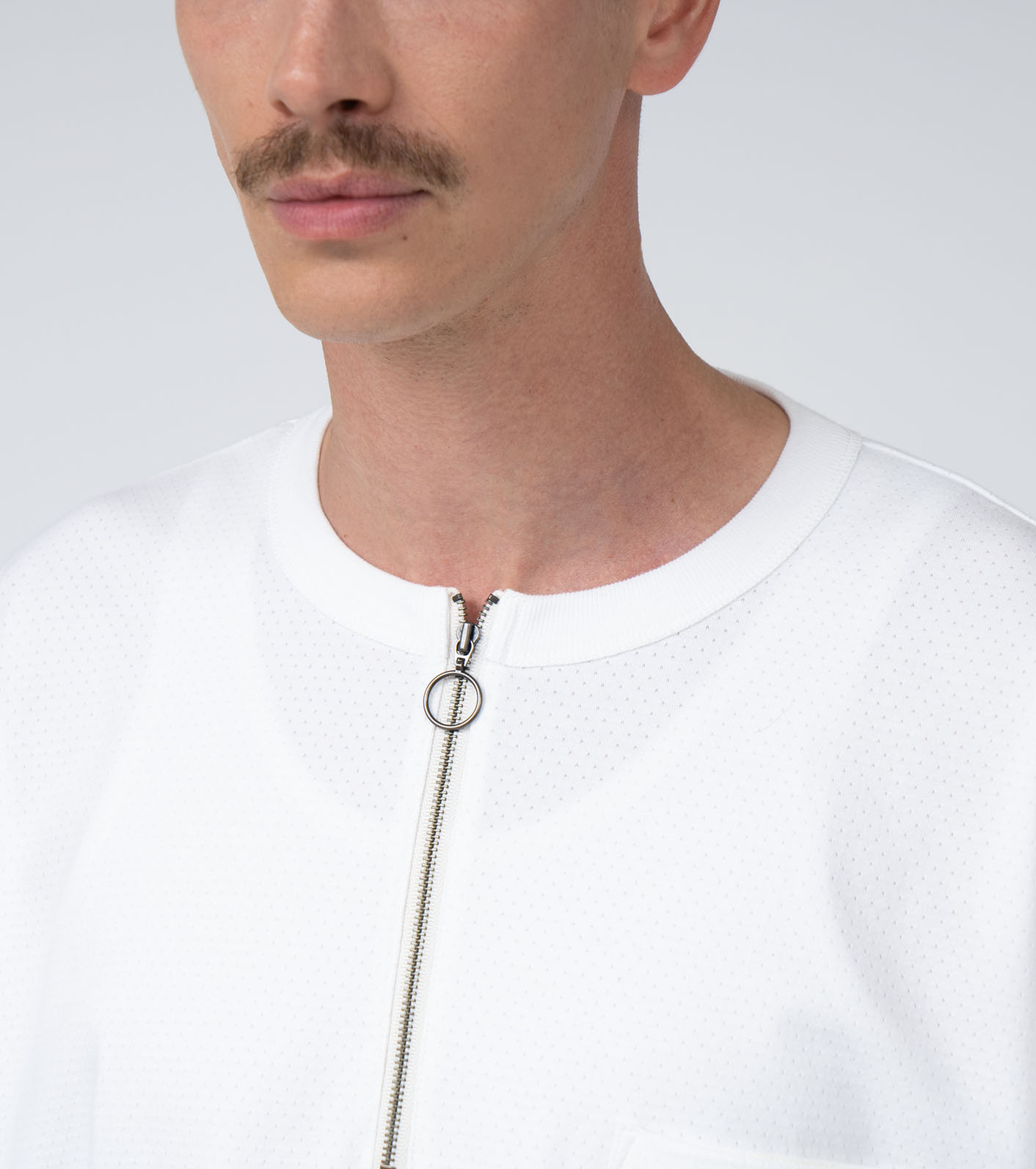 Half Zip L/S Tee