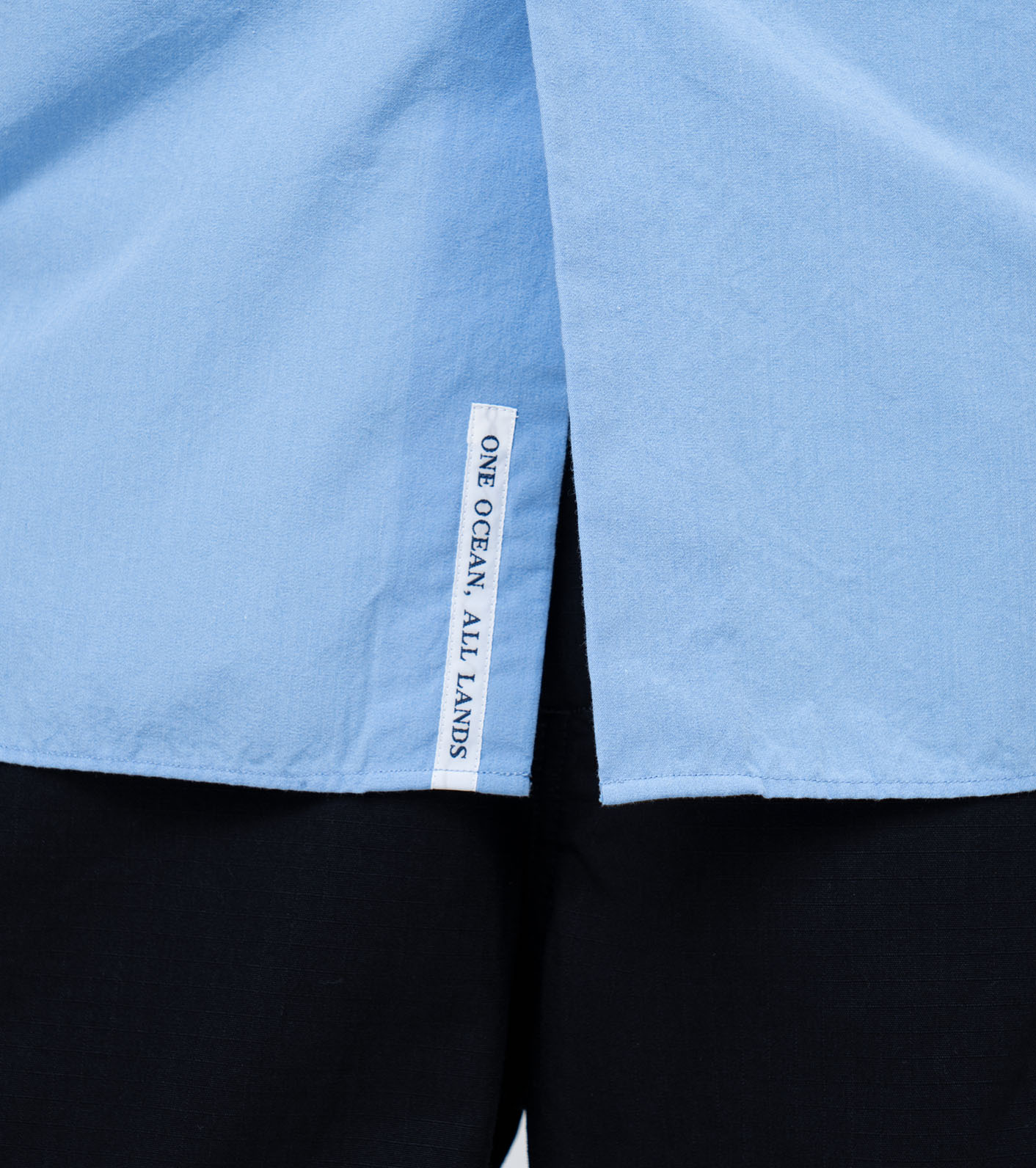 Band Collar Wind Shirt