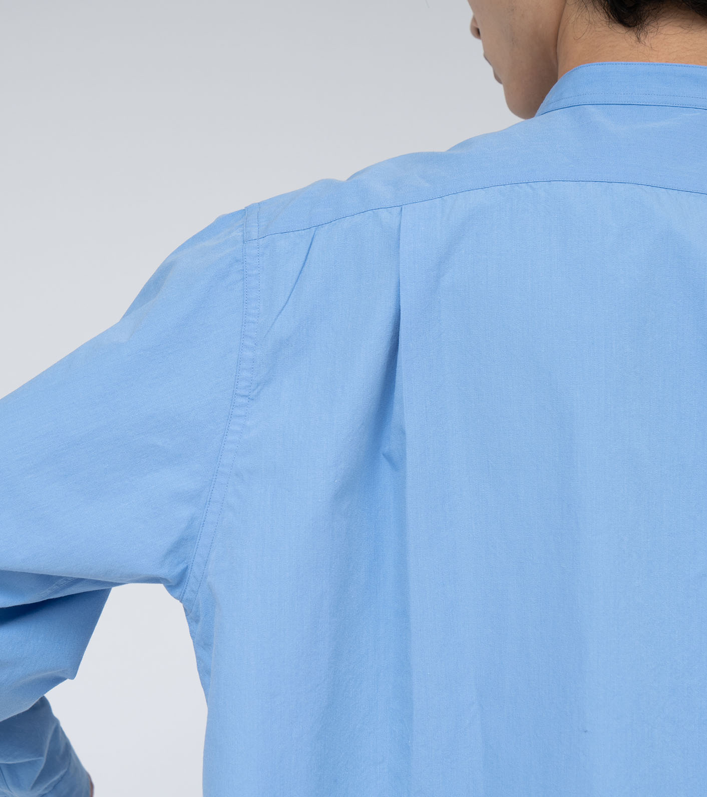 Band Collar Wind Shirt
