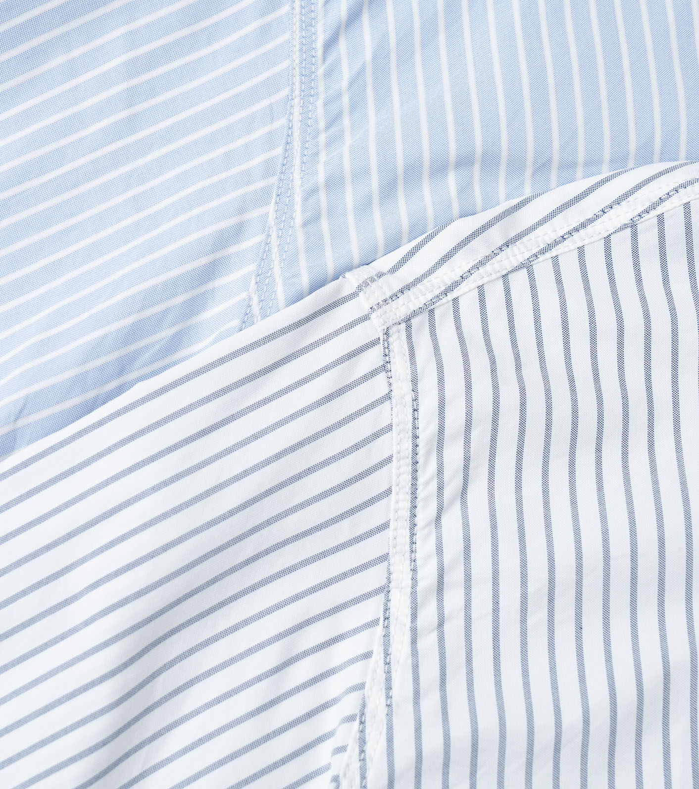 Button Down Stripe Wind Shirt