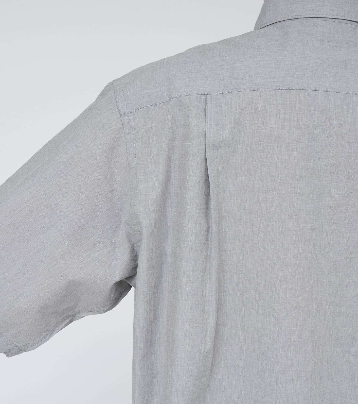 Regular Collar End On End S/S Shirt