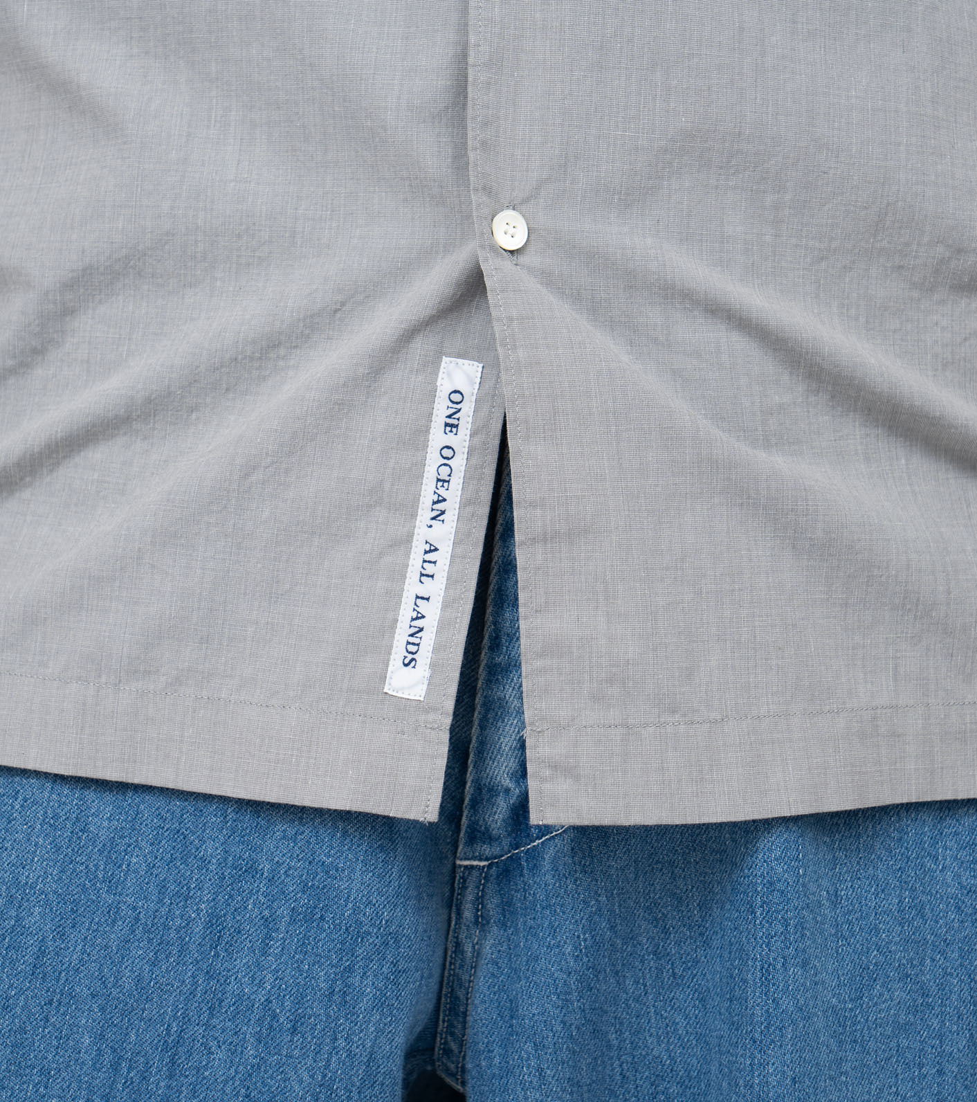 Regular Collar End On End S/S Shirt