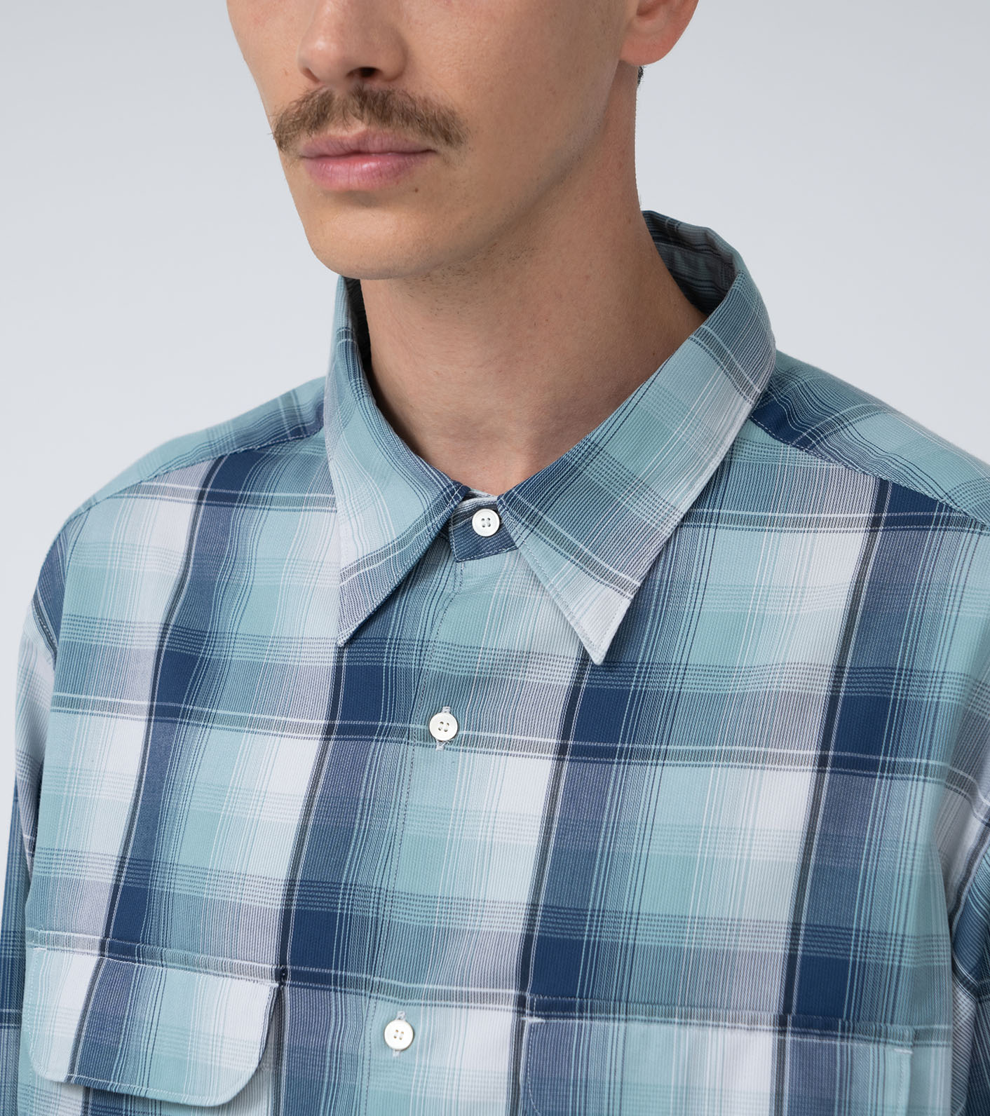 Regular Collar Pique Shirt