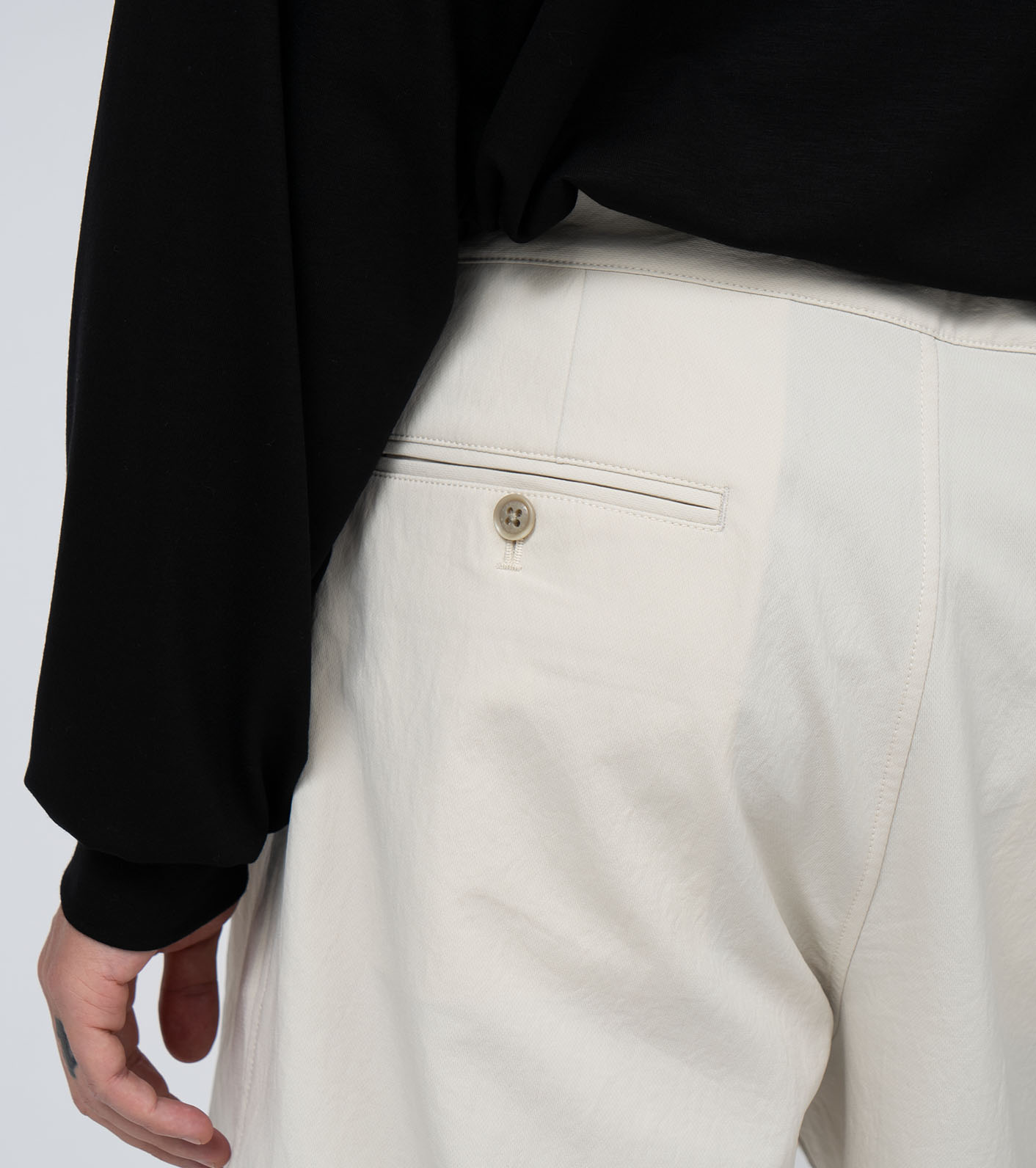 ALPHADRY Double Pleats Shorts