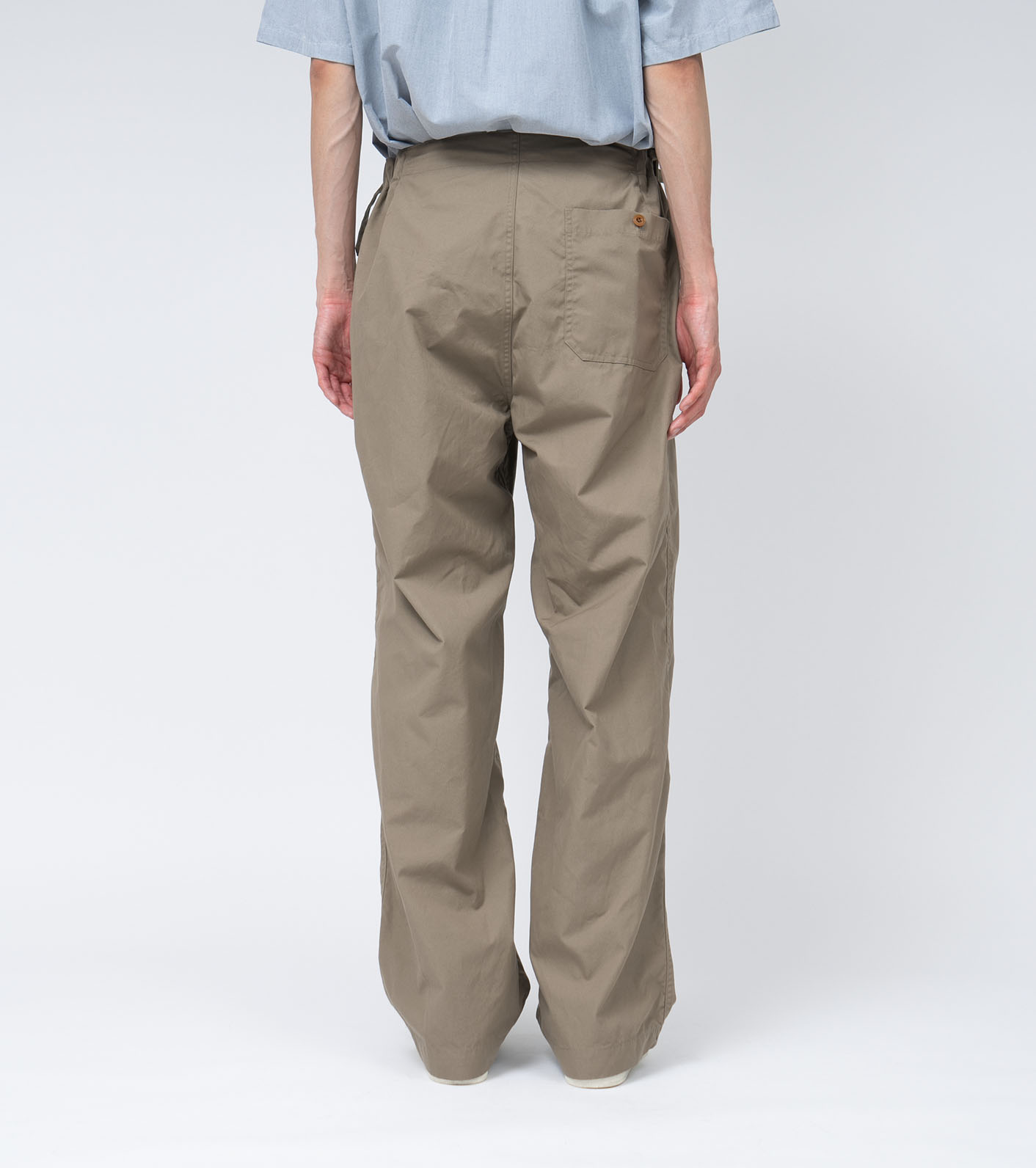 Side Belt Wide Pants