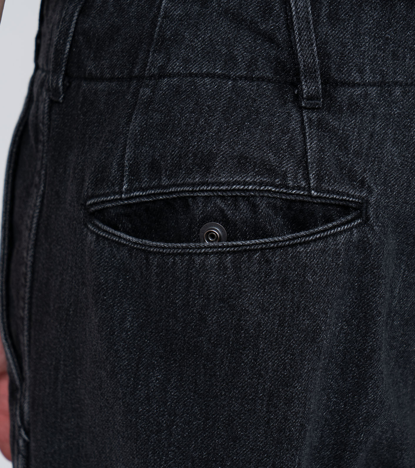 Wide Denim Pants