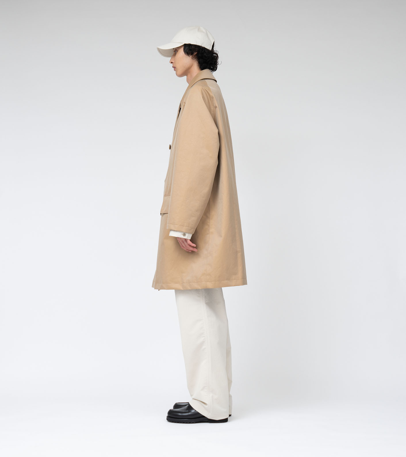 2L Cotton GORE-TEX Double Breasted Coat