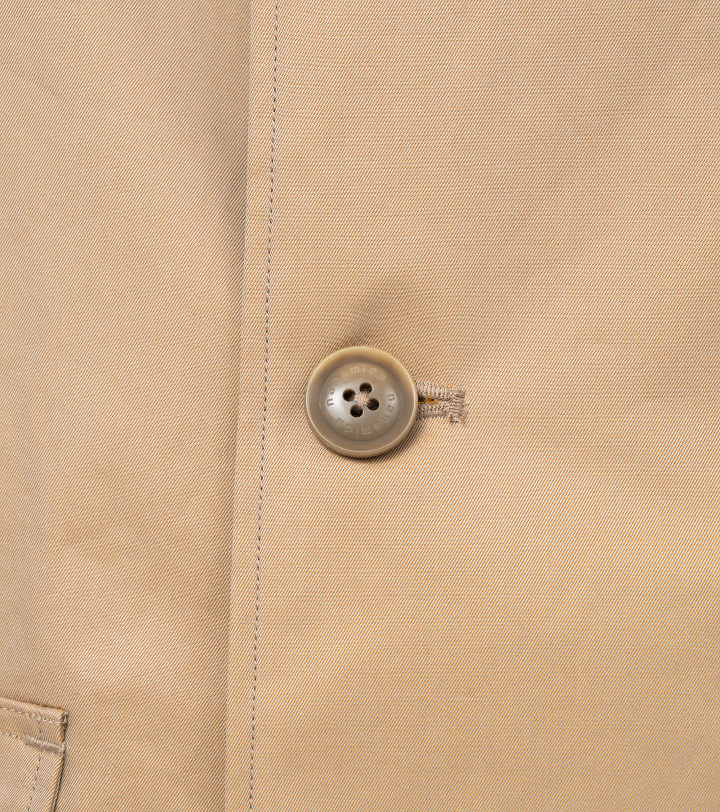 2L Cotton GORE-TEX Double Breasted Coat