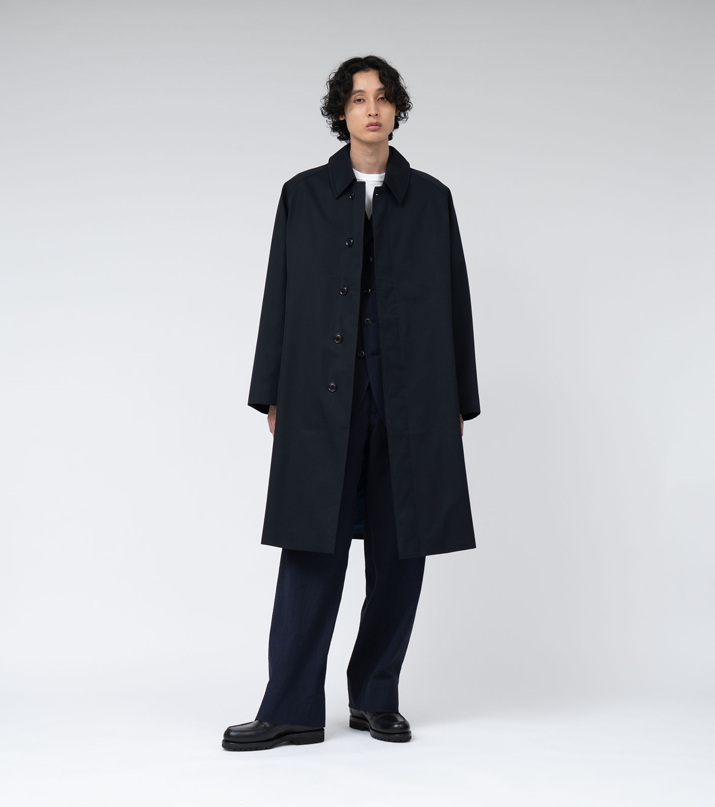 2L Cotton GORE-TEX Balmacaan Coat