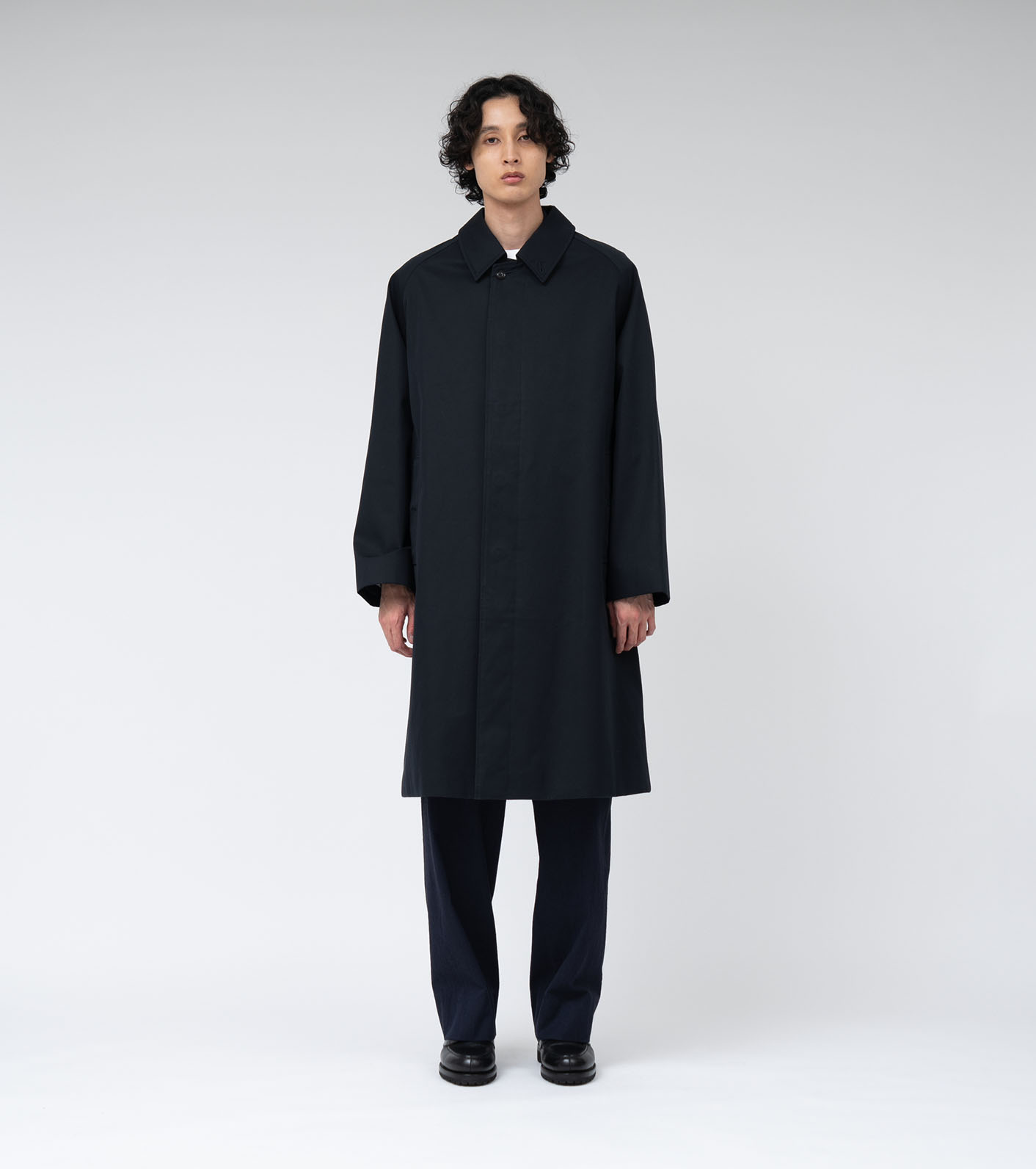 2L Cotton GORE-TEX Balmacaan Coat