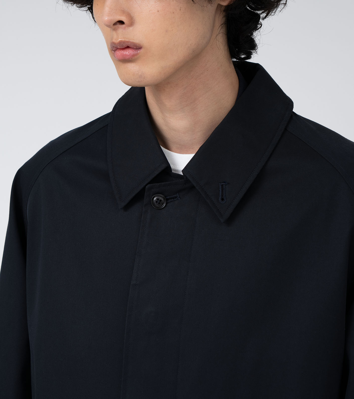 2L Cotton GORE-TEX Balmacaan Coat