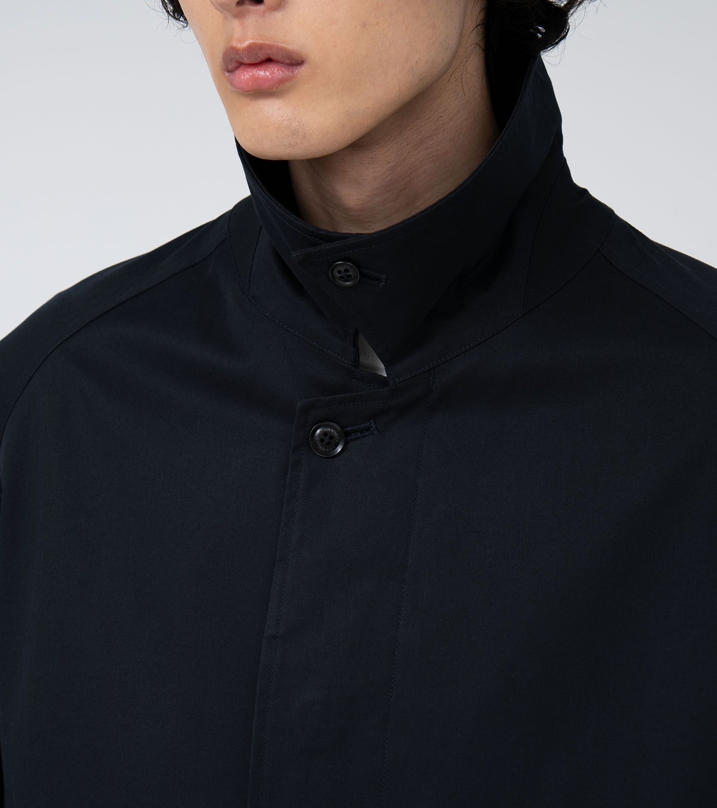 2L Cotton GORE-TEX Balmacaan Coat