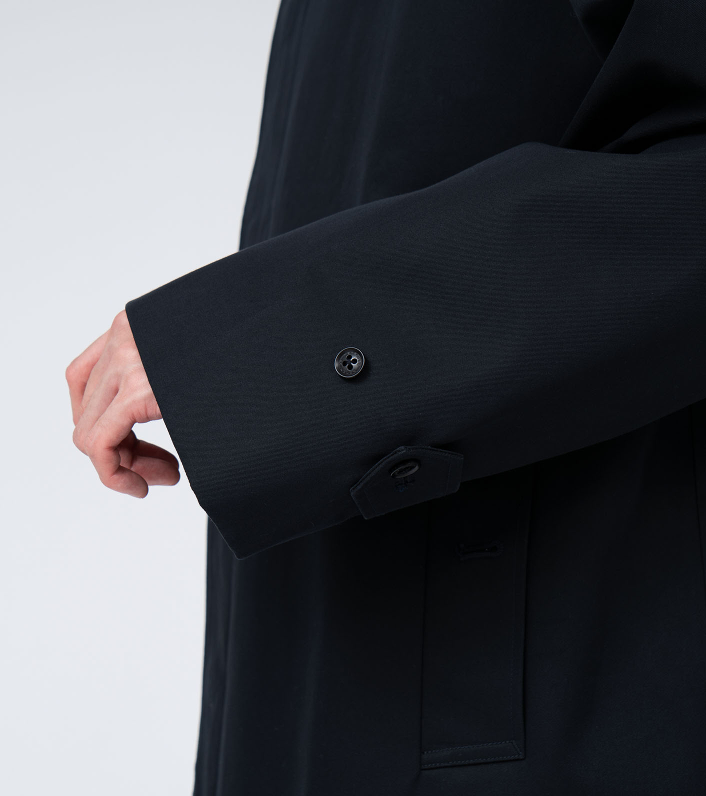 2L Cotton GORE-TEX Balmacaan Coat
