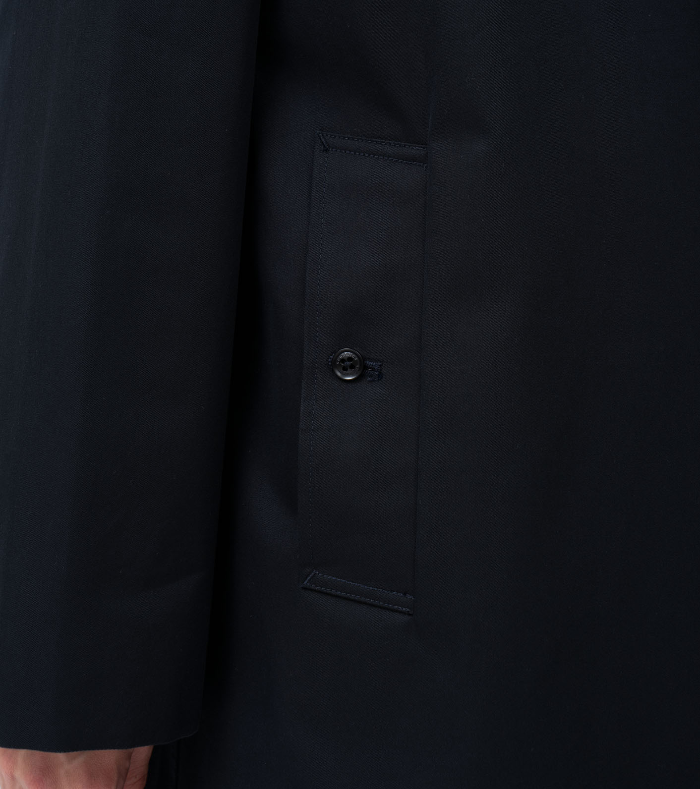 2L Cotton GORE-TEX Balmacaan Coat