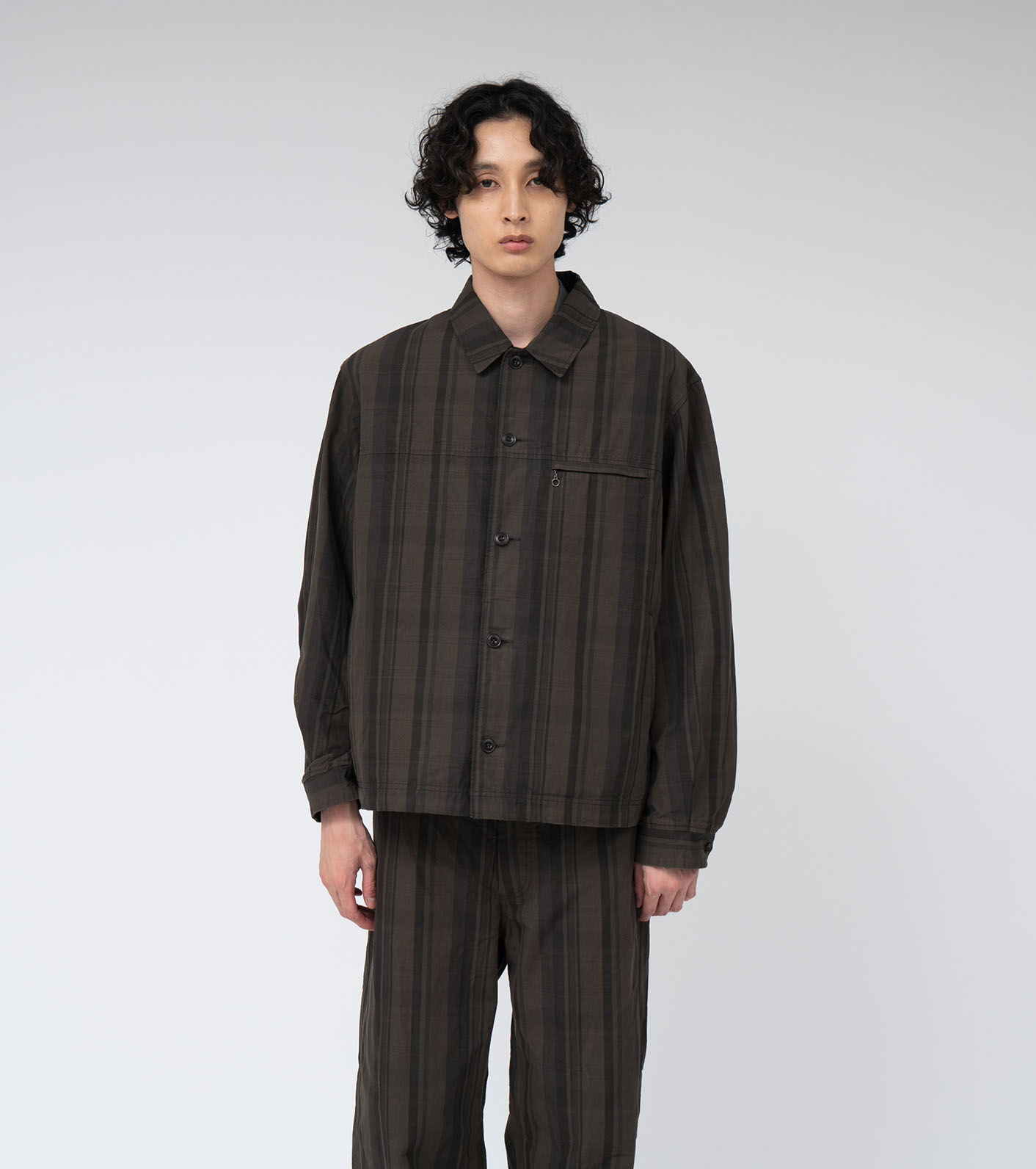 Plaid Dock Jacket