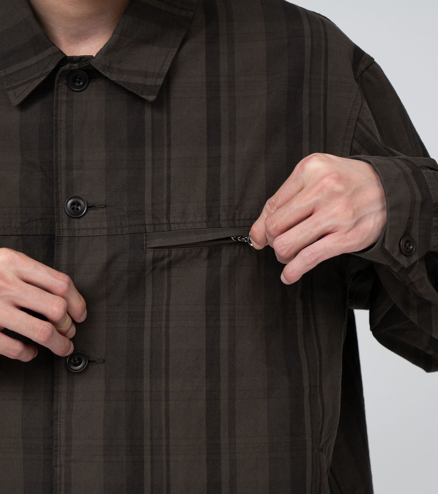 Plaid Dock Jacket
