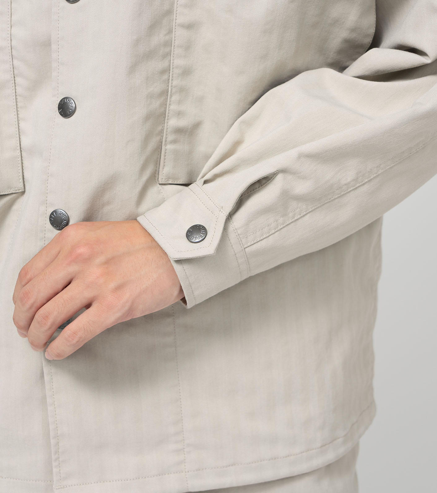 Herringbone Field Shirt Jacket