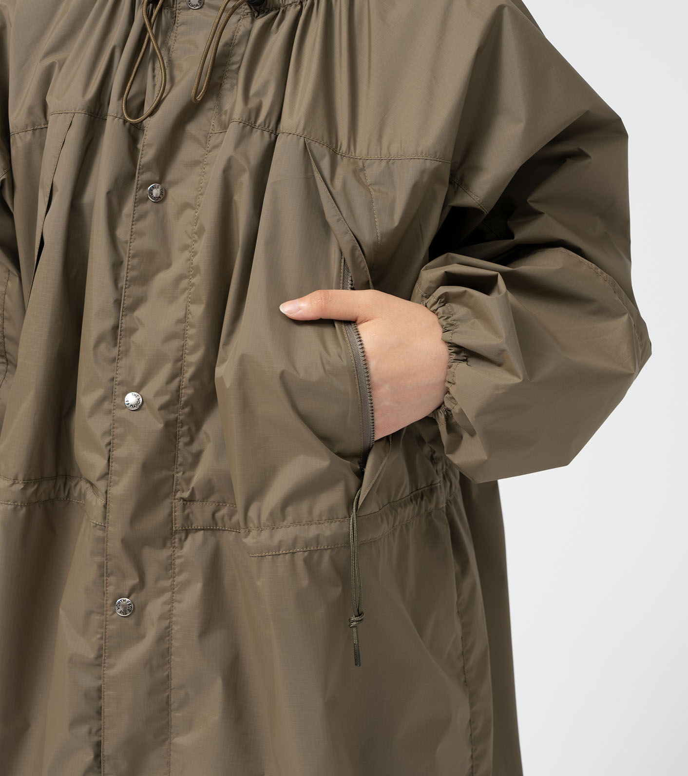 Field Shirred Coat