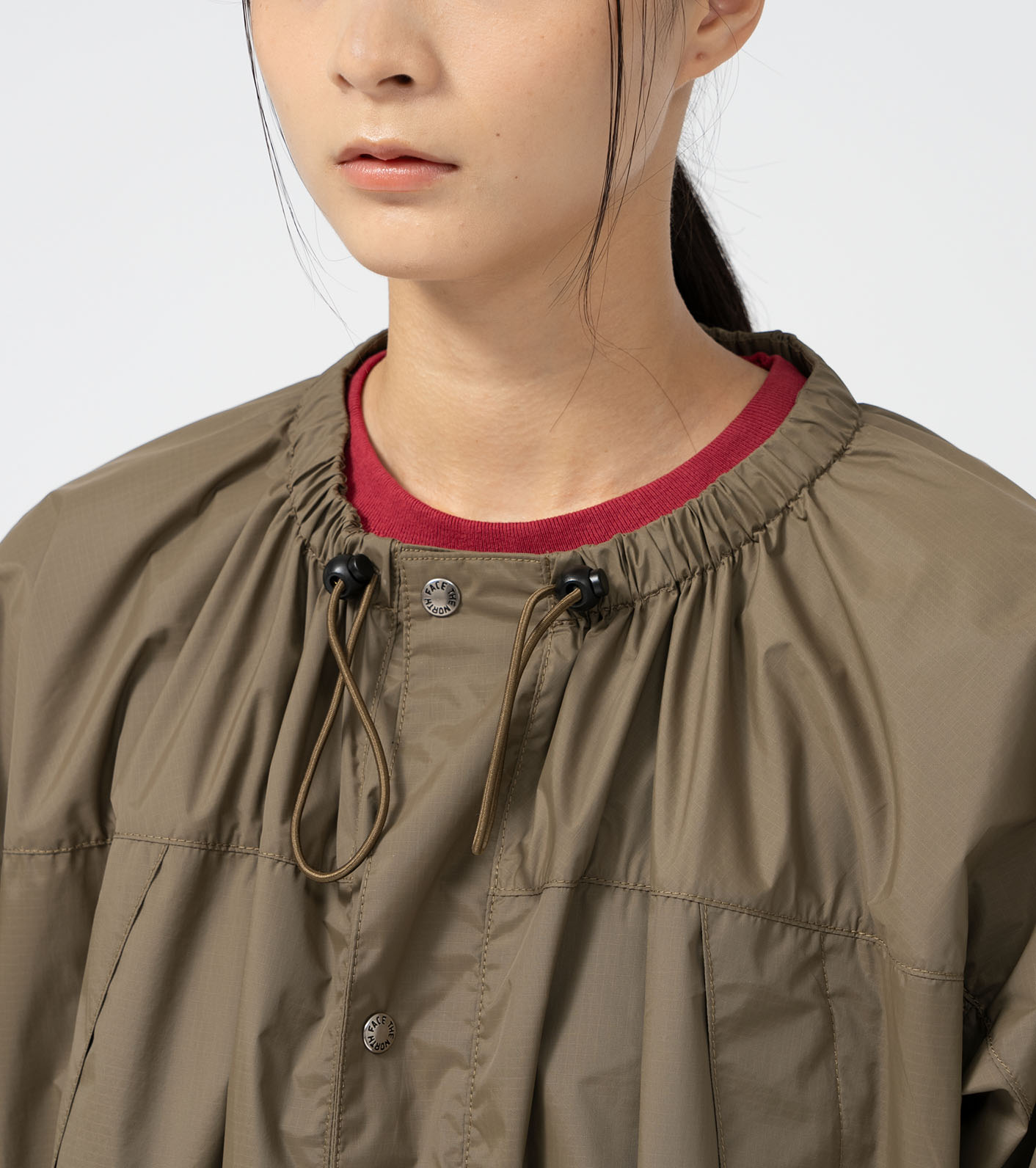Field Shirred Coat