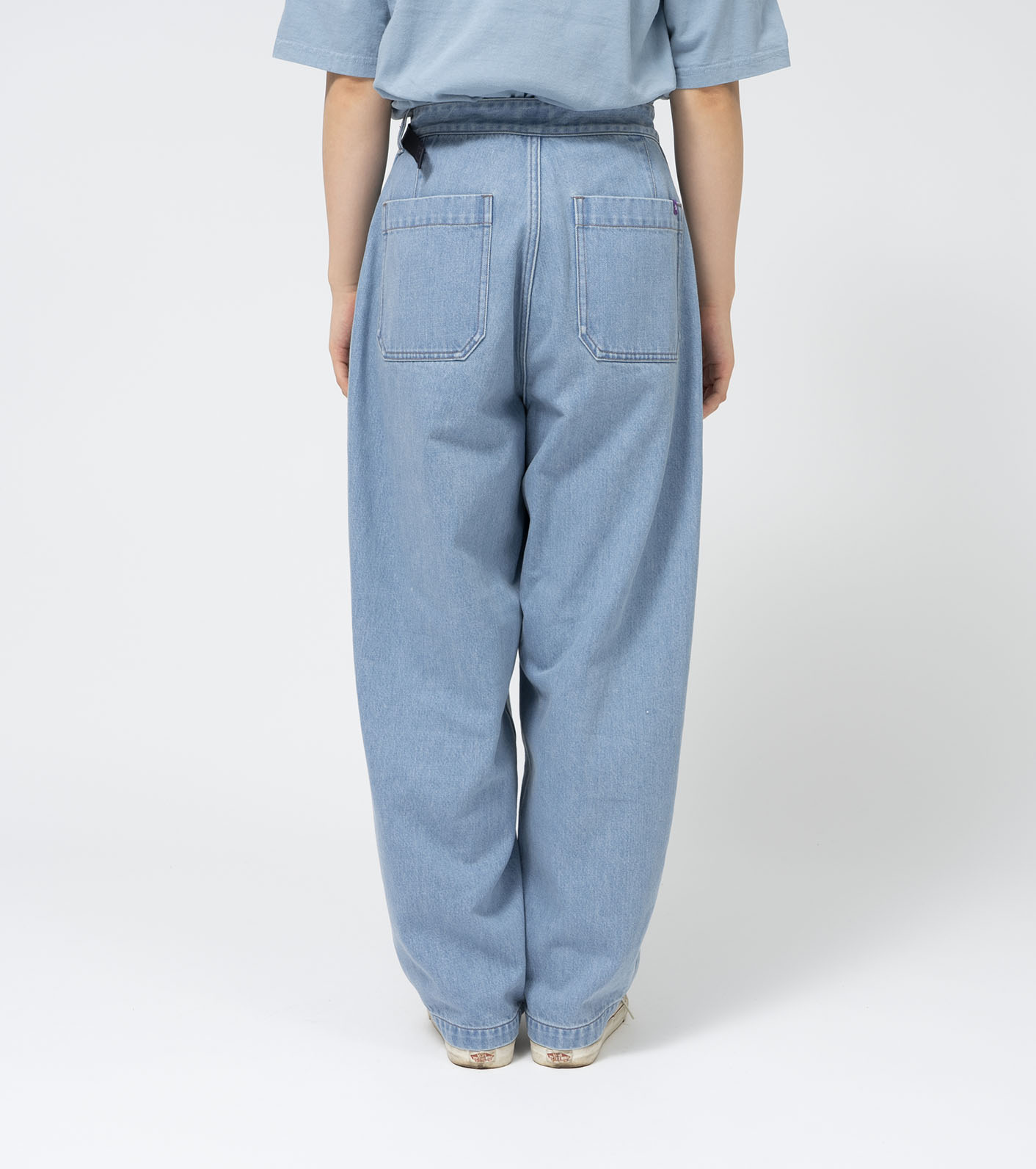 Denim Field Wrap Pants
