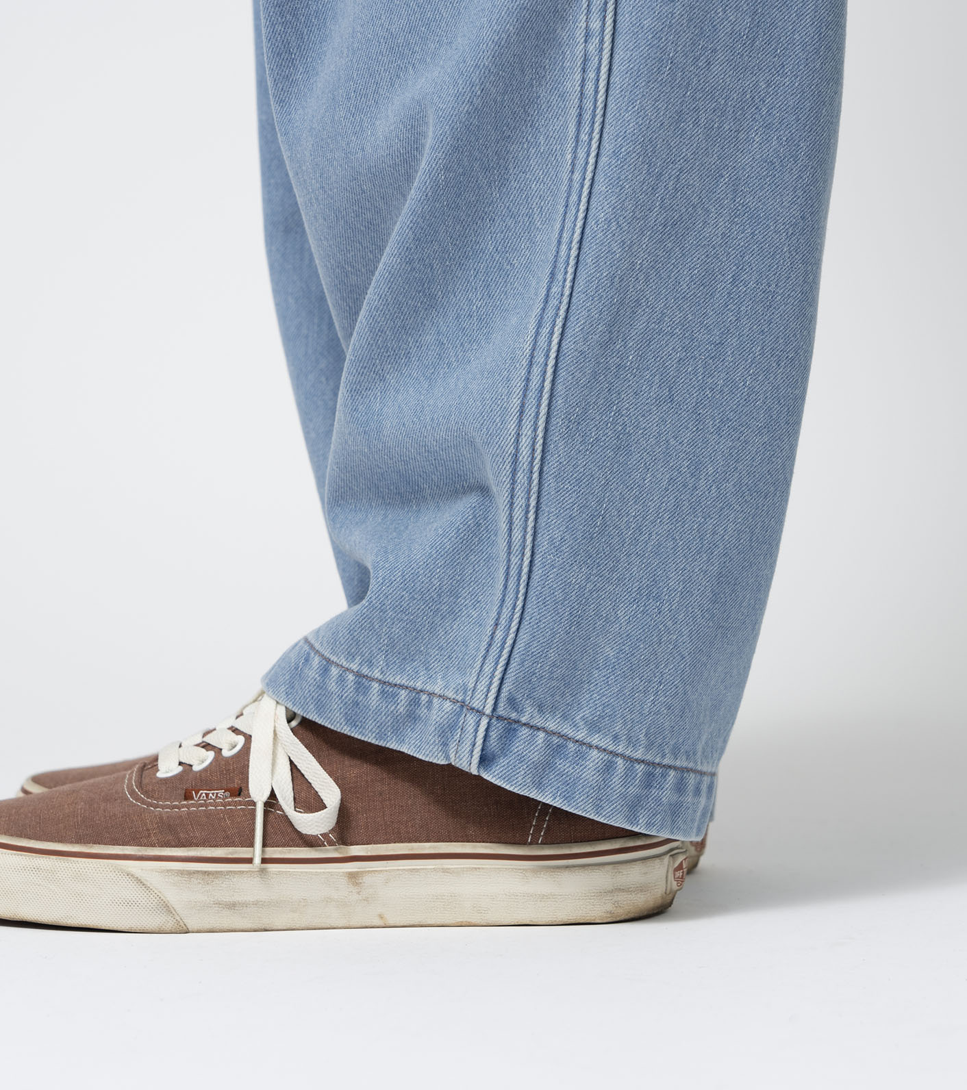 Denim Field Wrap Pants