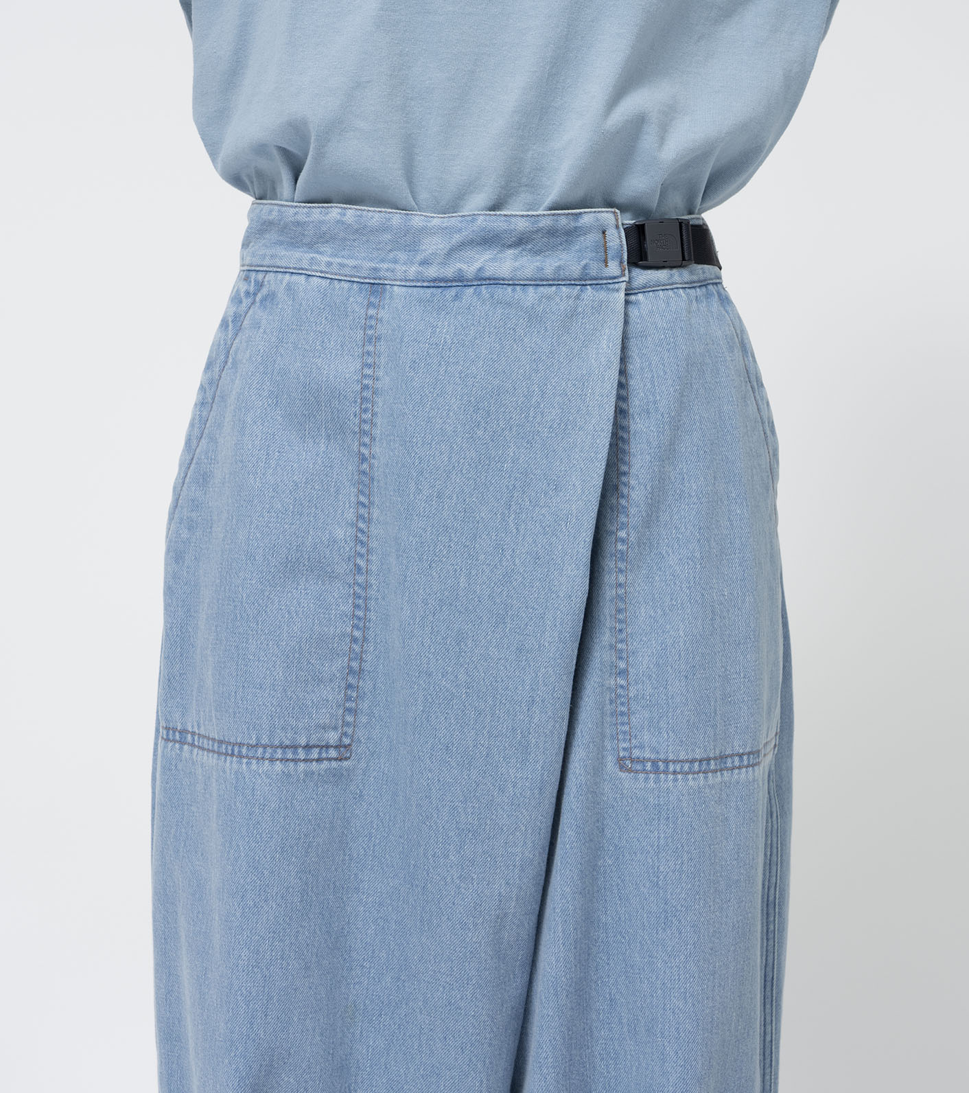 Denim Field Wrap Pants