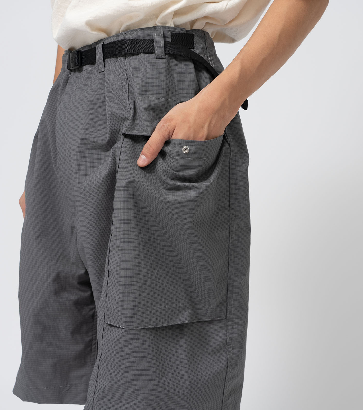 Plaid Field River Shorts
