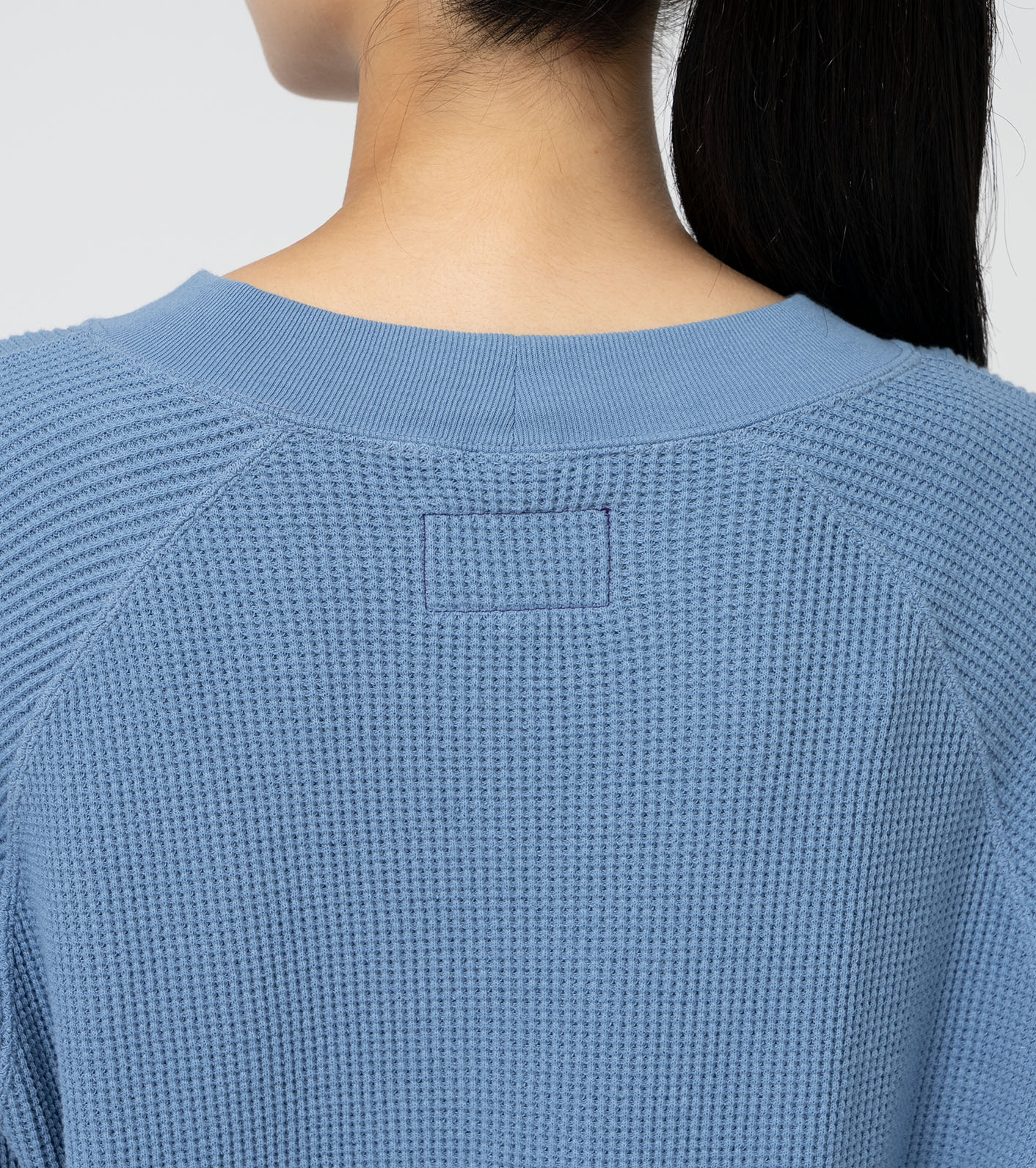 Waffle Crewneck Long Tee