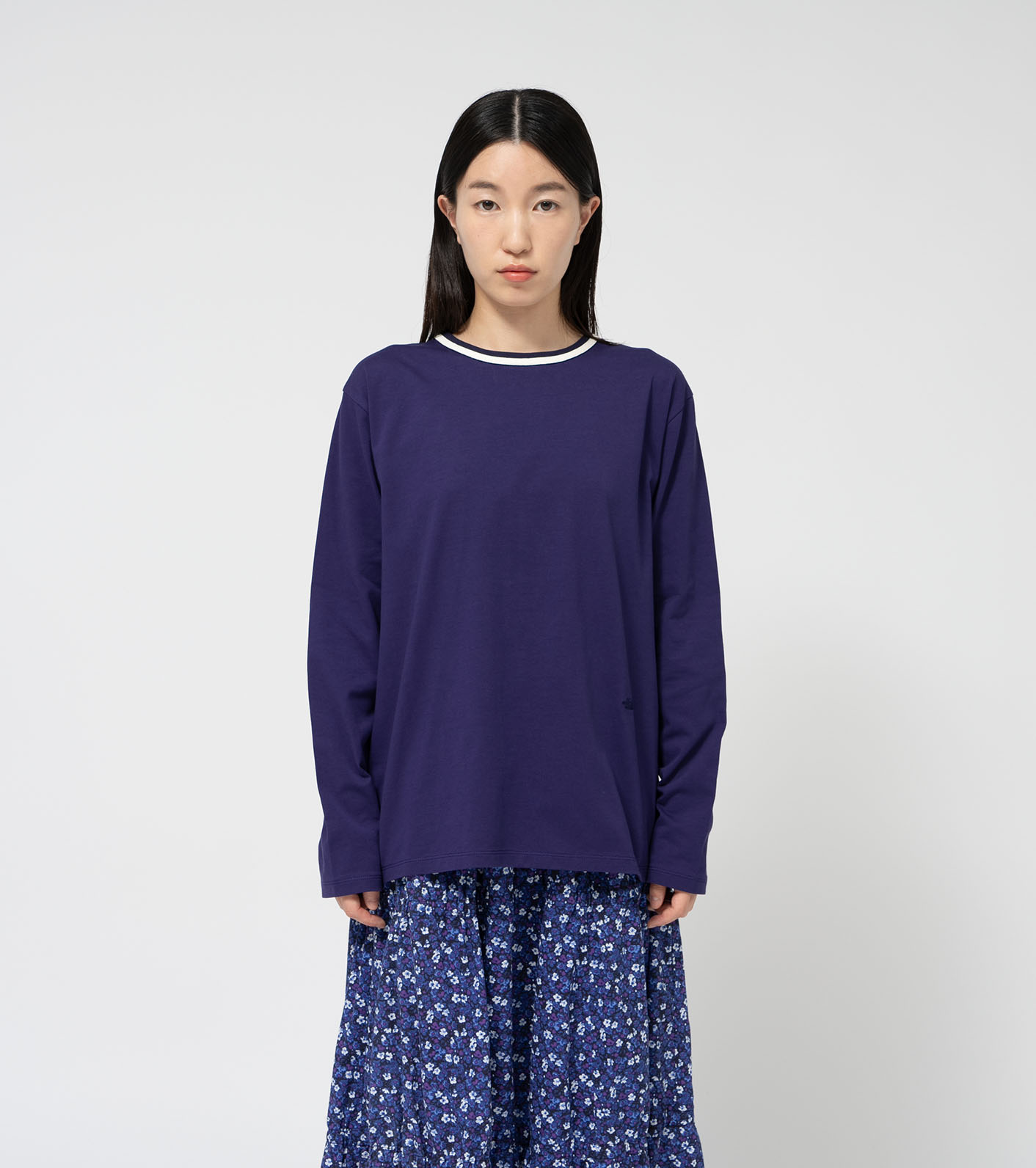 Cotton Jersey Field Long Sleeve Tee