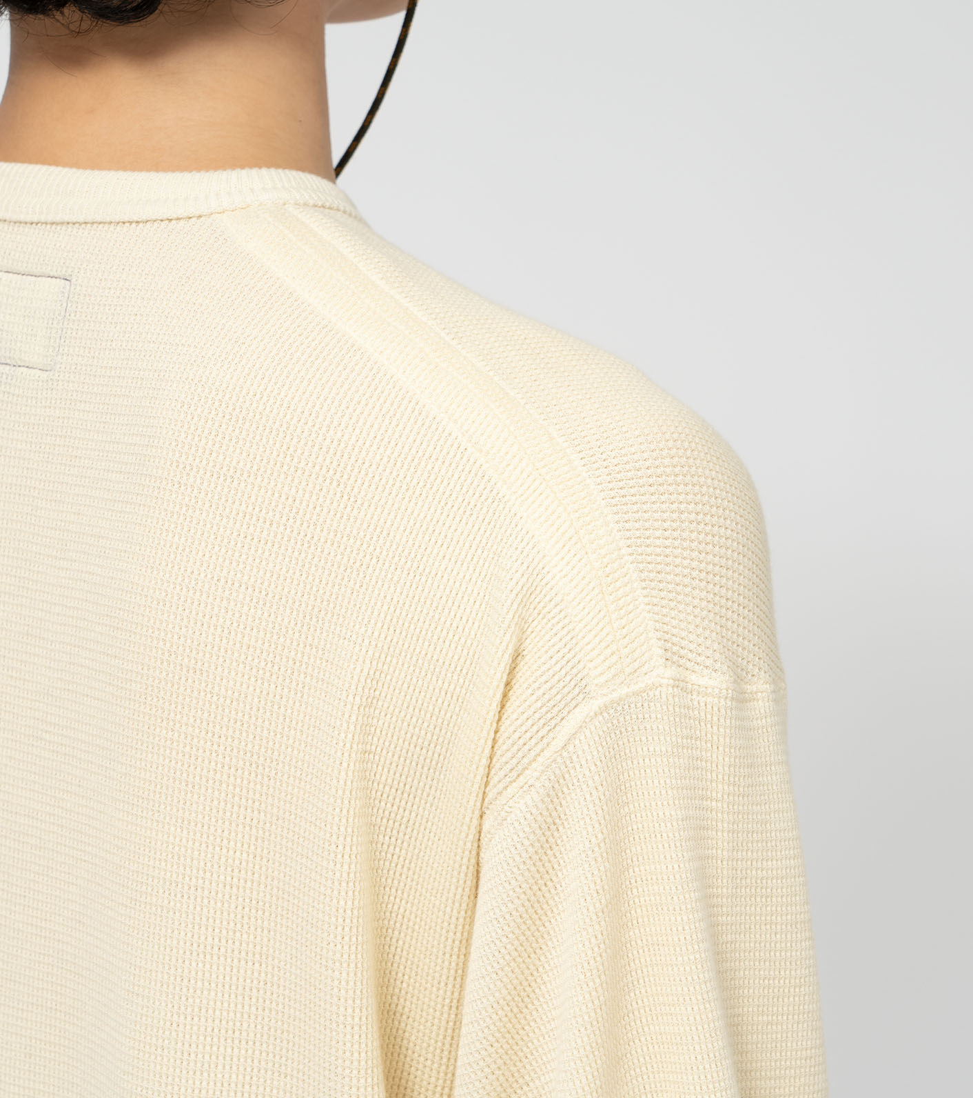 Field Long Sleeve Henley Neck Graphic Tee