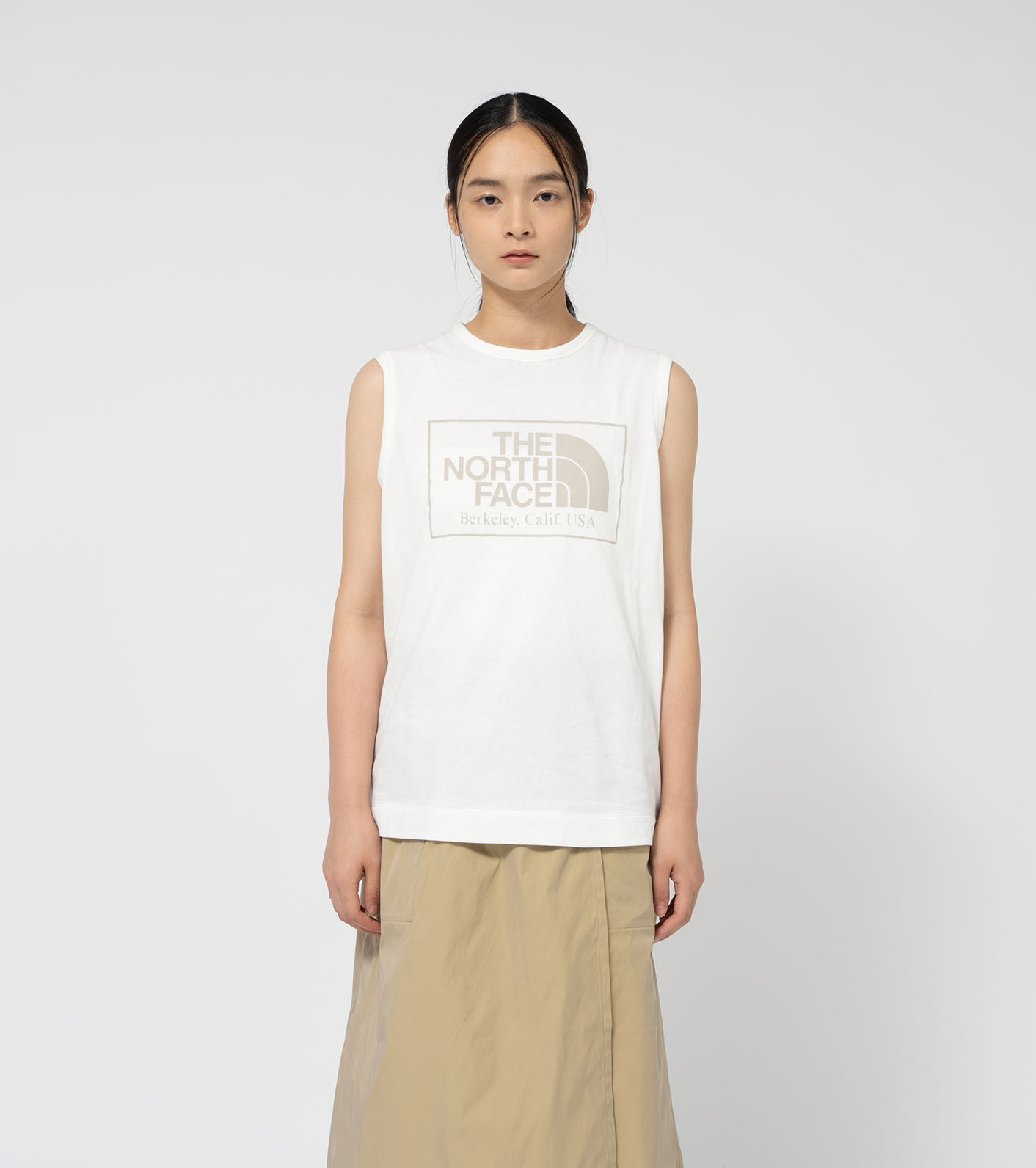 Micro French Terry Sleeveless Tee