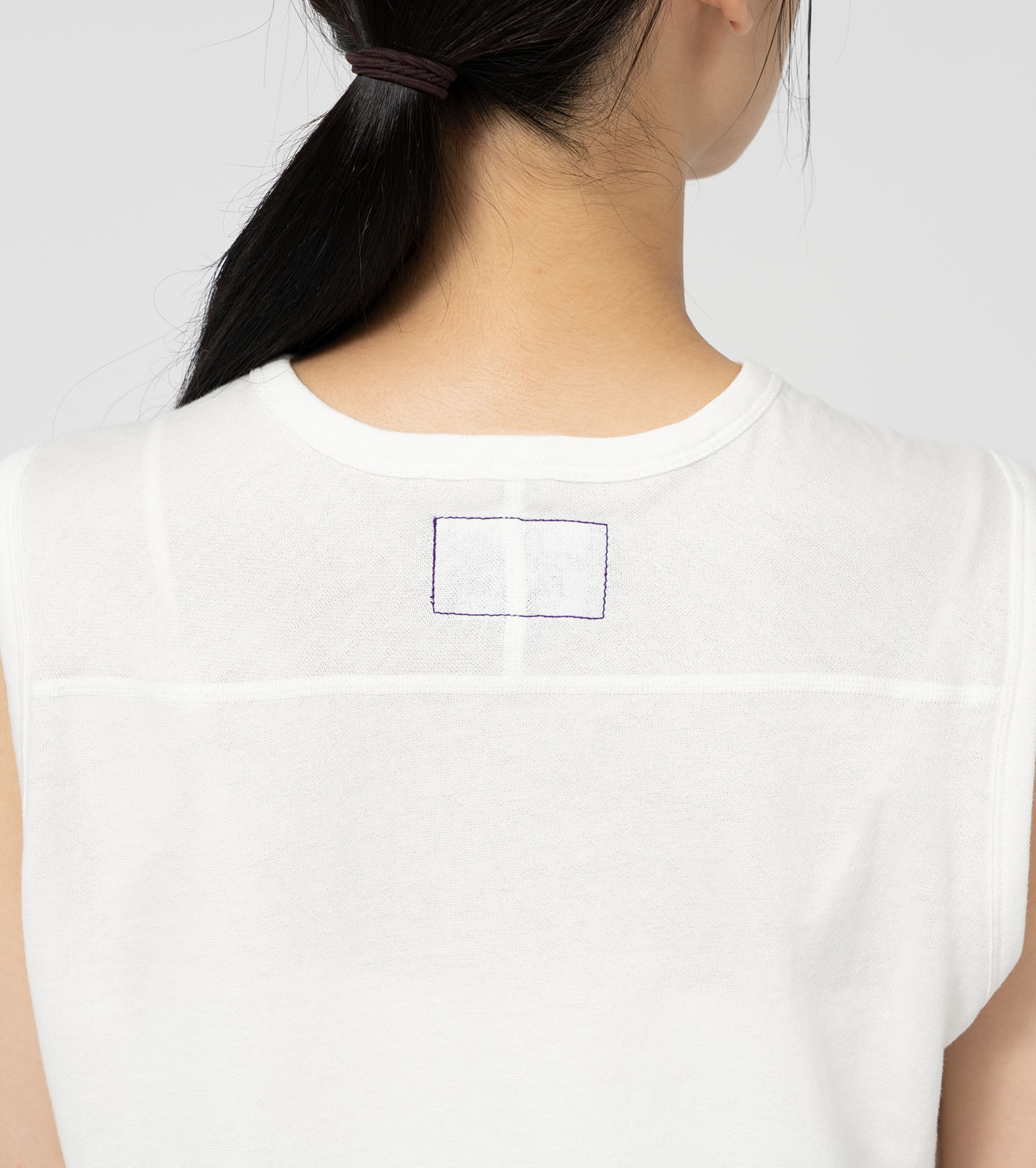 Micro French Terry Sleeveless Tee