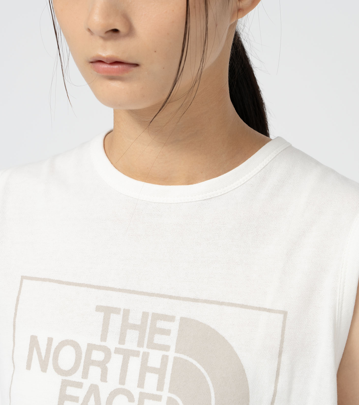 Micro French Terry Sleeveless Tee
