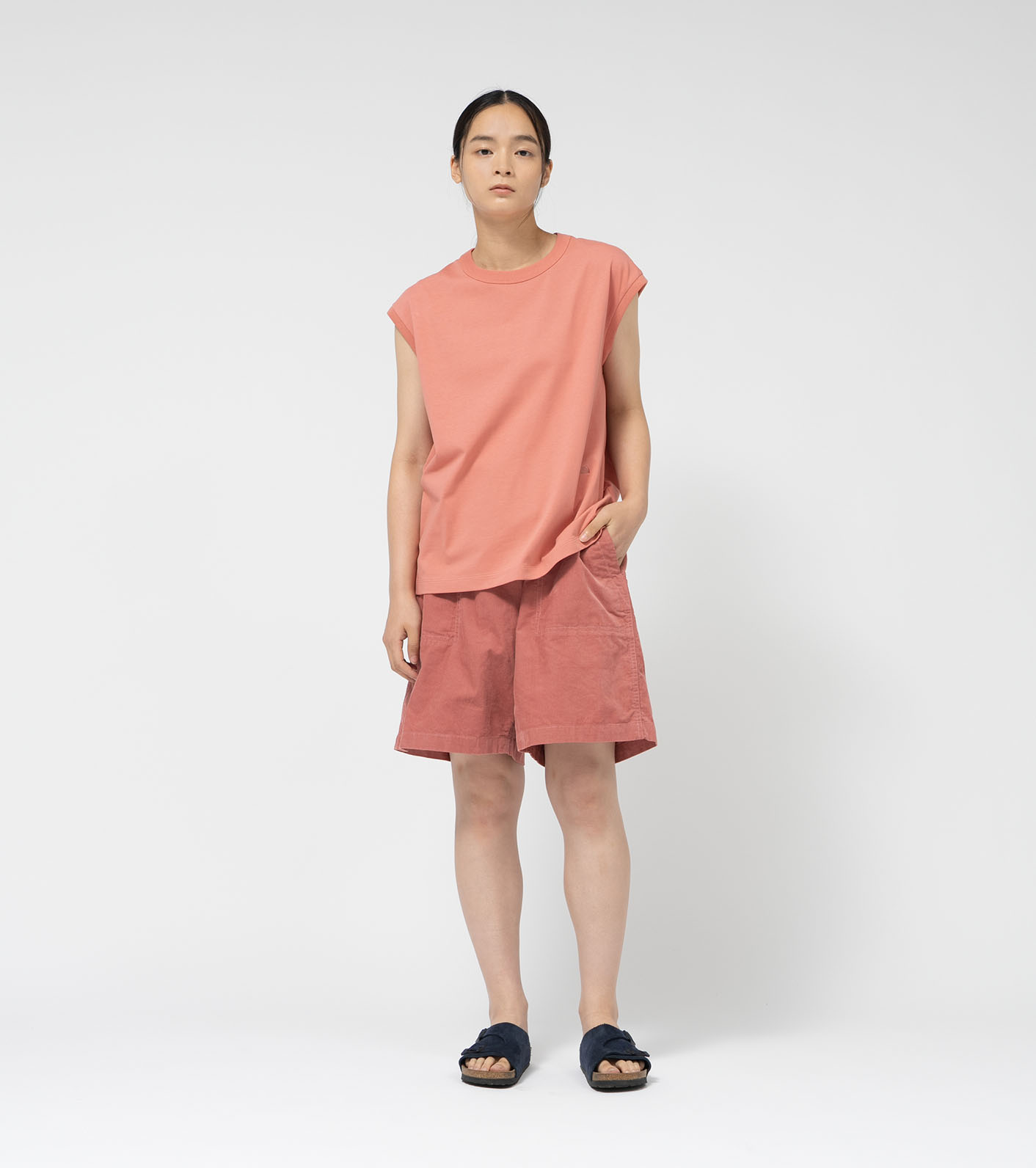 Cotton Jersey Sleeveless Tee